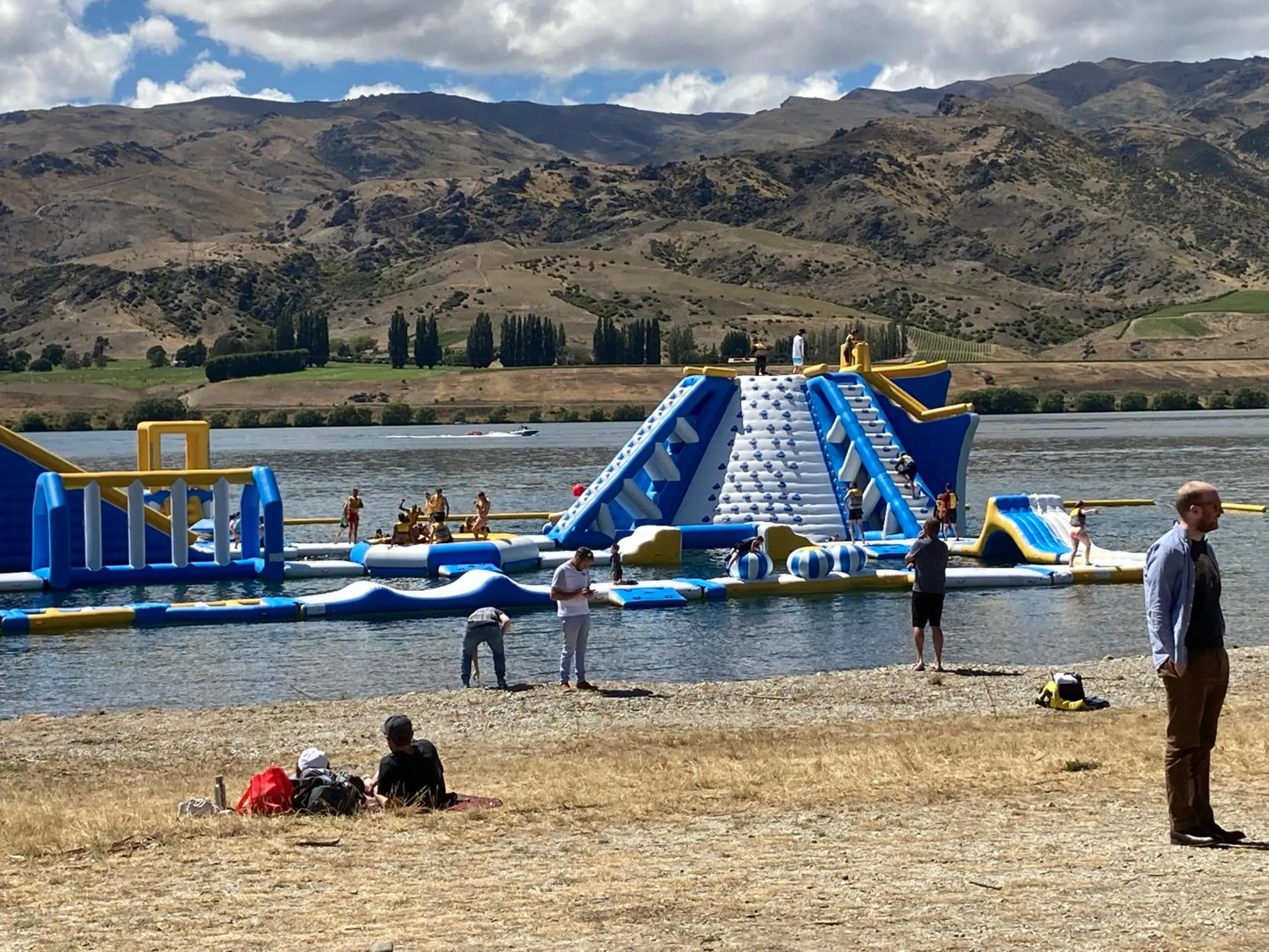 Aqua park in Falcon's Nest