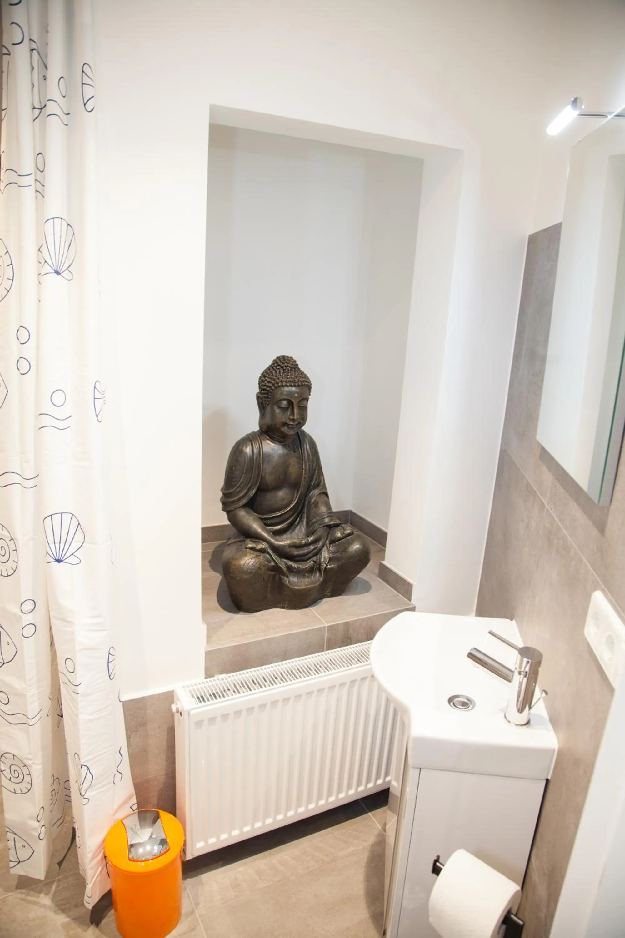 Shower in Apartment Haus Heidelberg