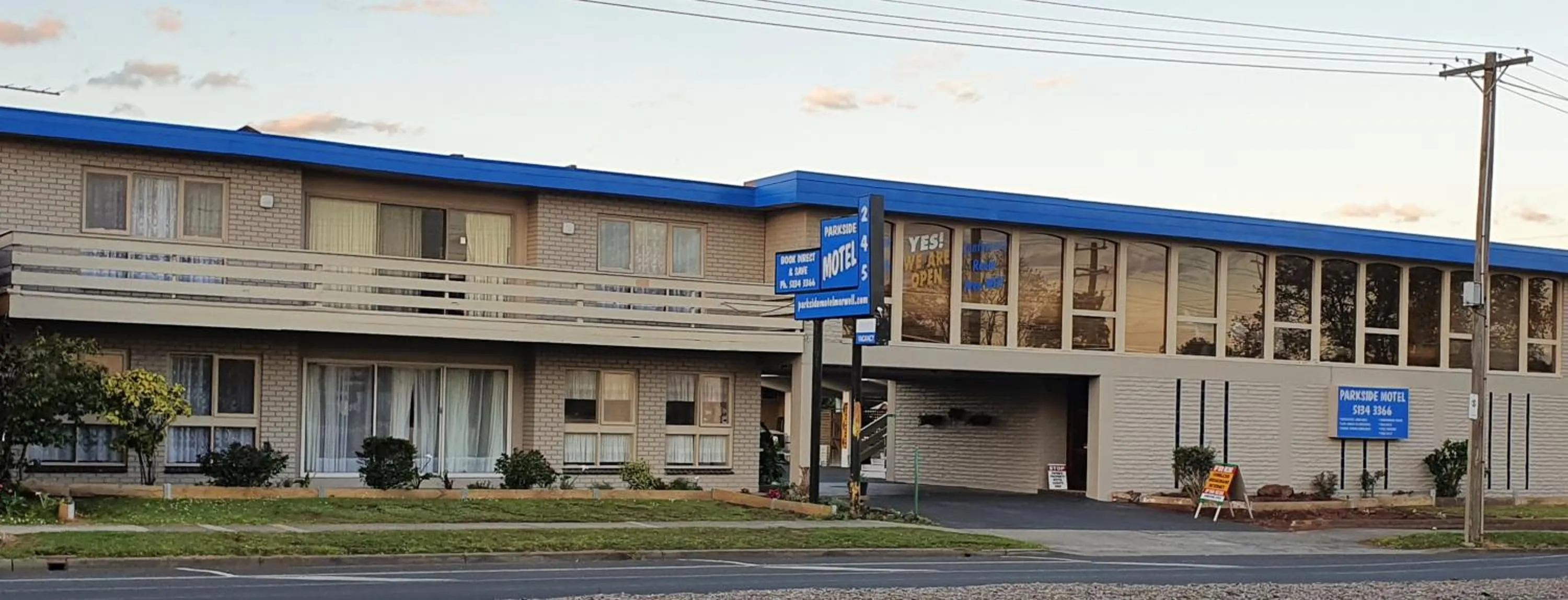 Property building in Morwell Parkside Motel