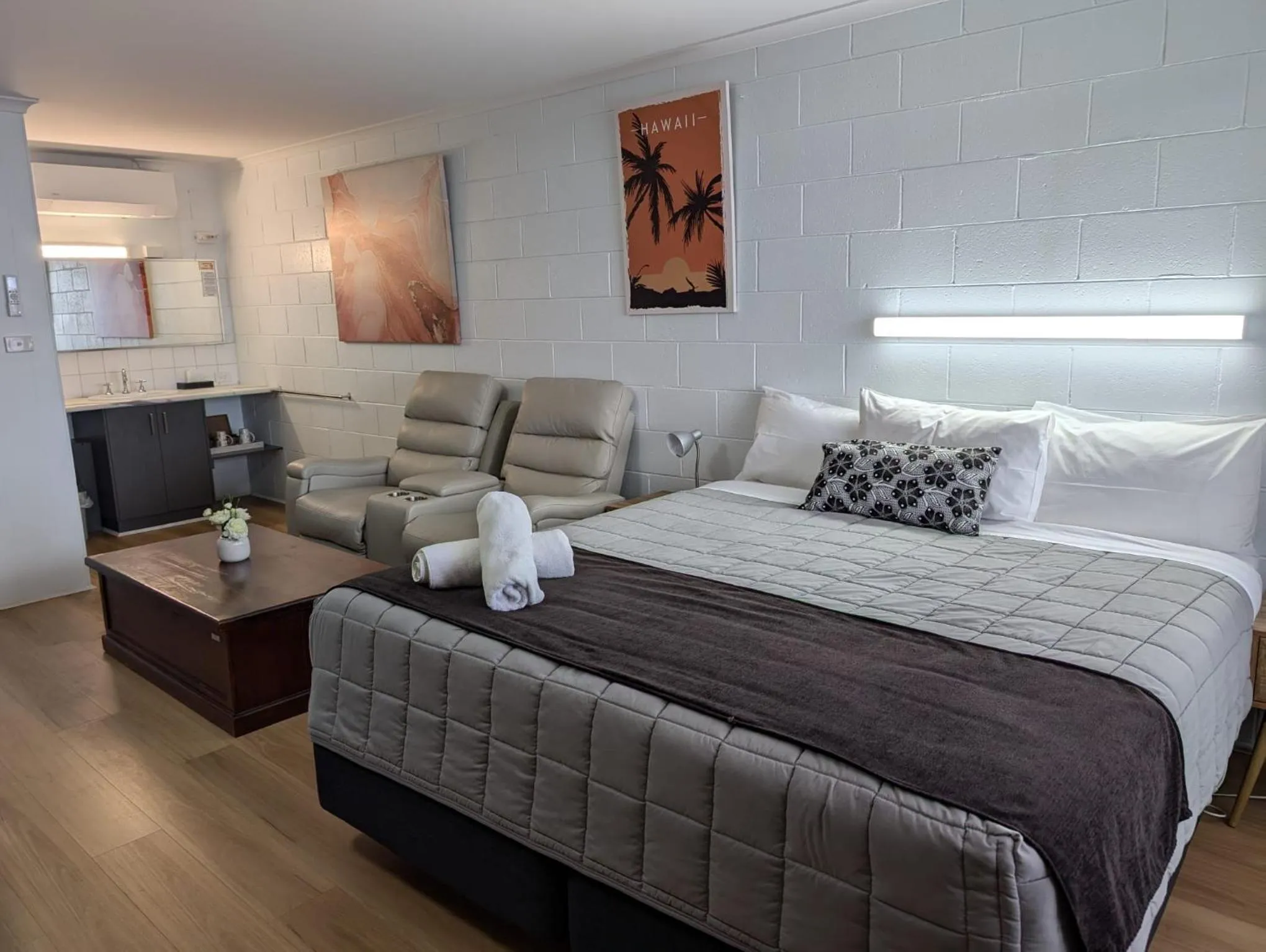 Bed in Morwell Parkside Motel