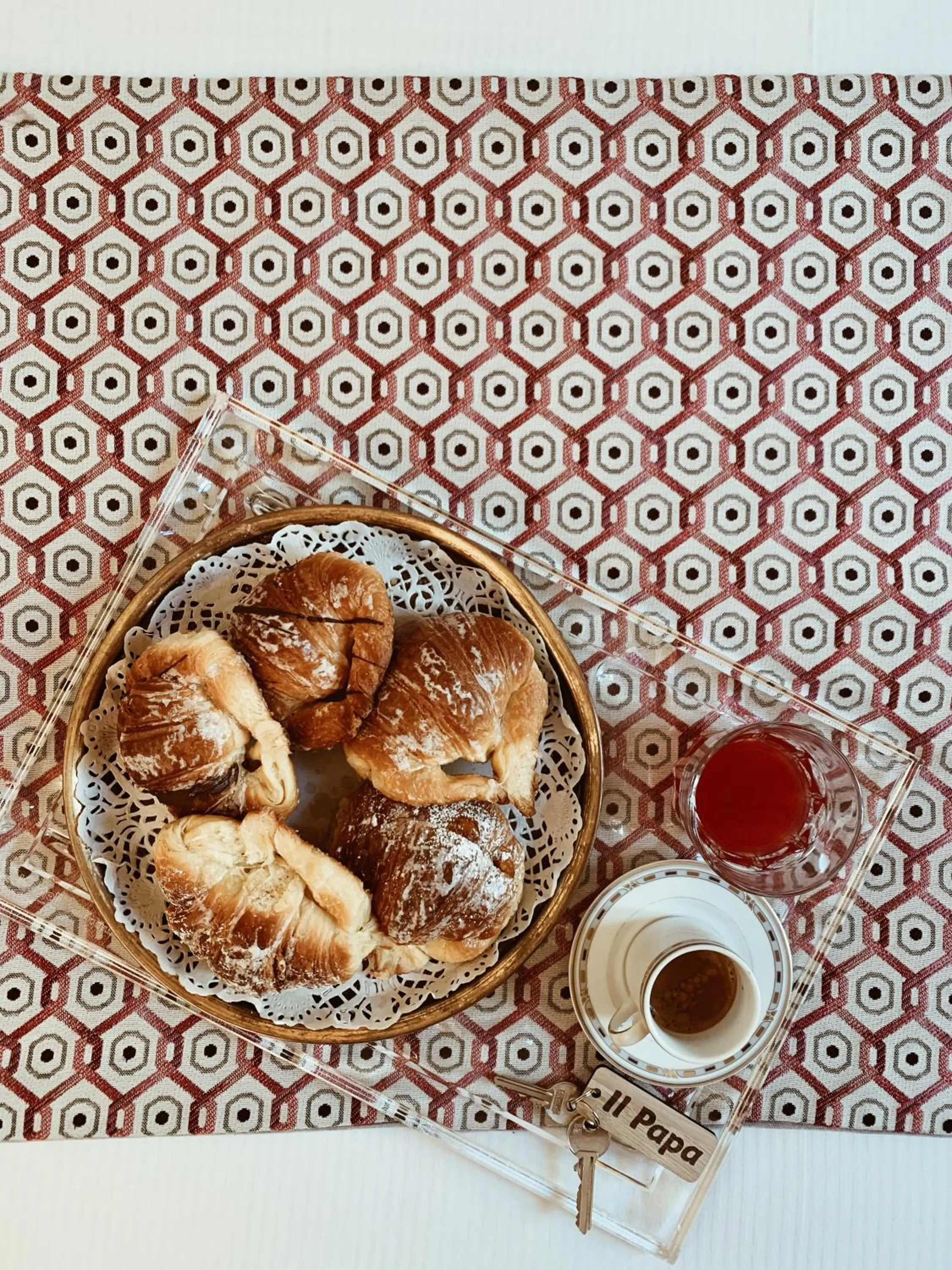 Breakfast in Residenza Sciarra Suites