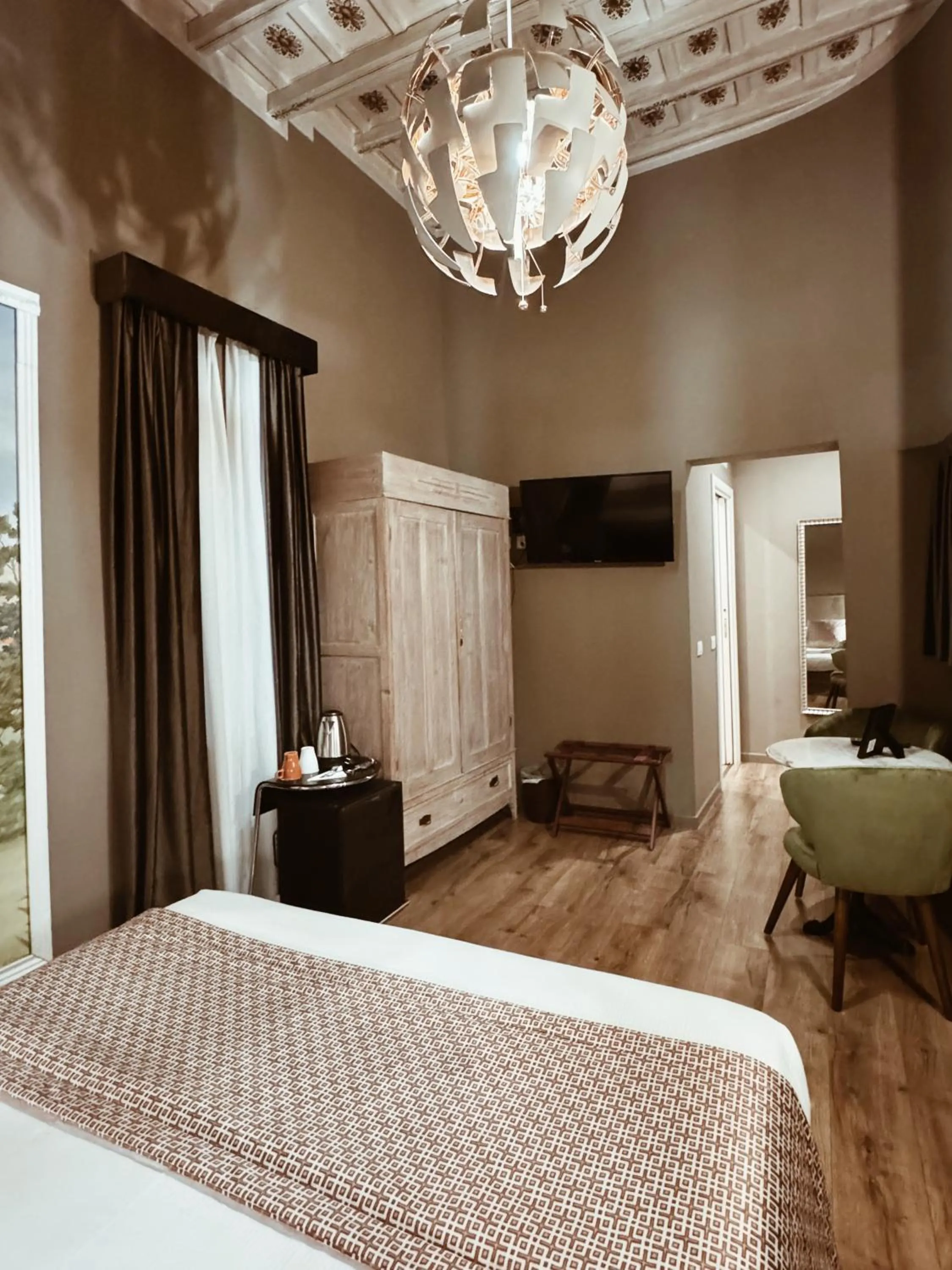 Bed in Residenza Sciarra Suites