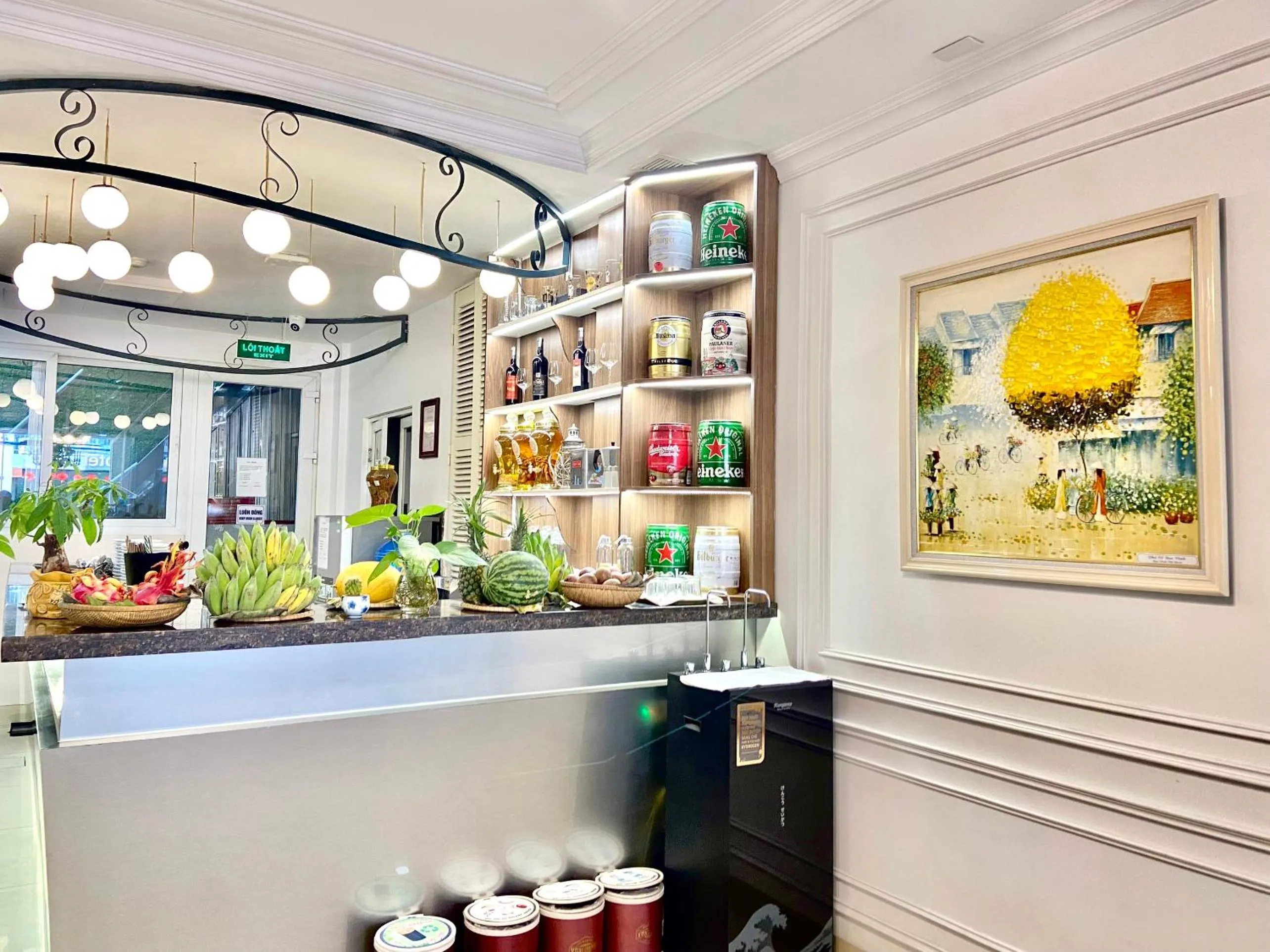 Lounge or bar in Hotel La Perle