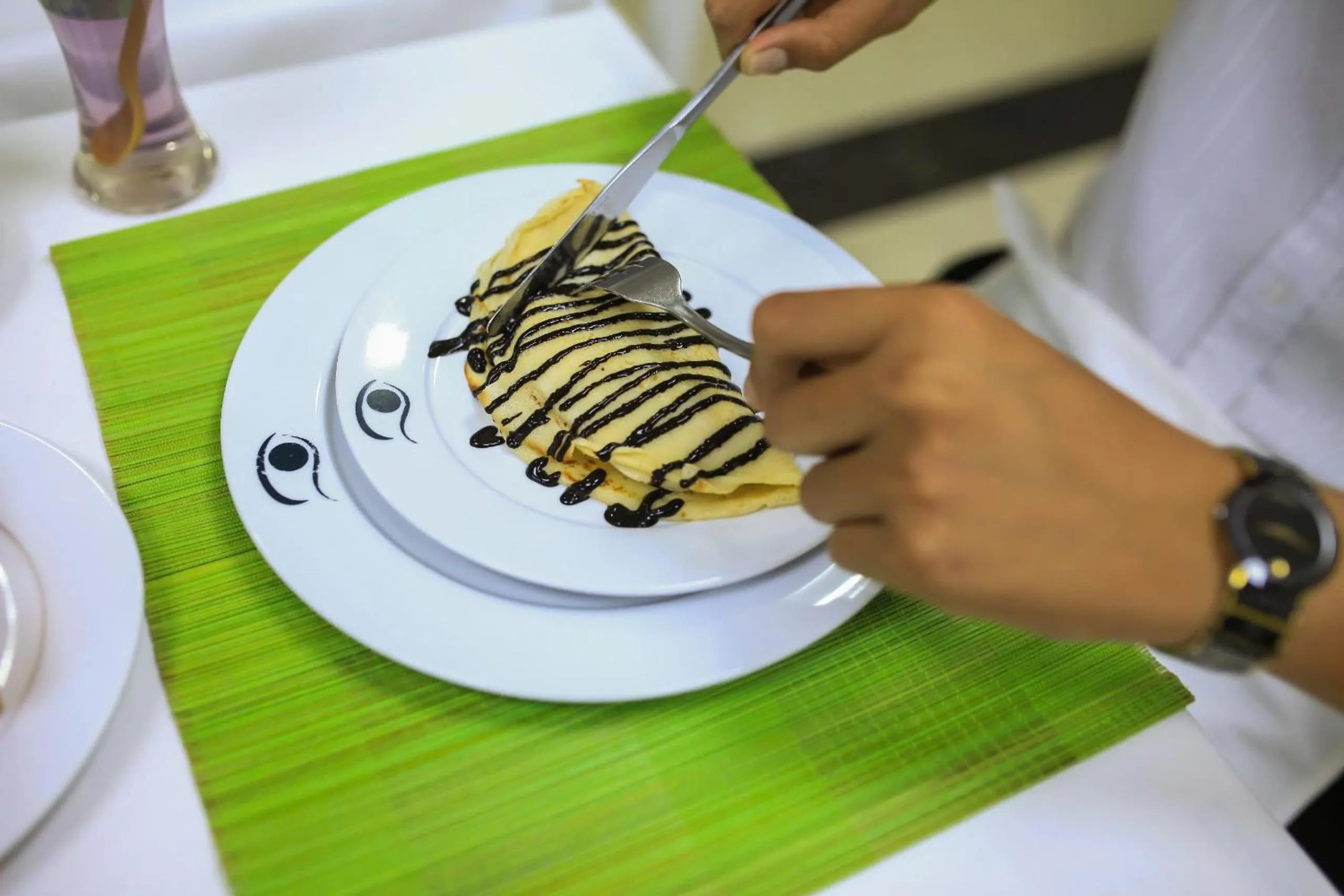 Food in Hotel La Perle