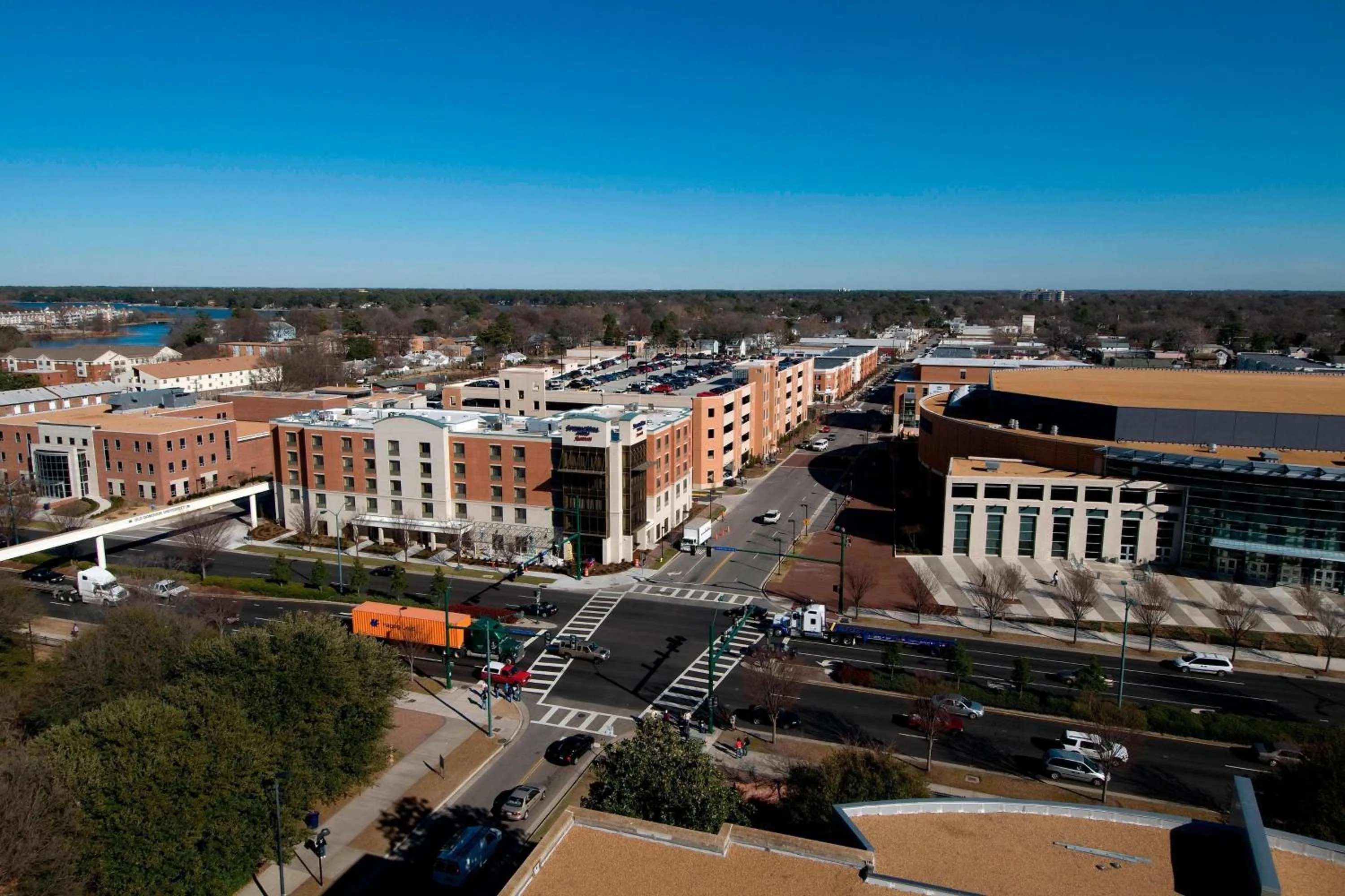Property building in SpringHill Suites Norfolk Old Dominion University