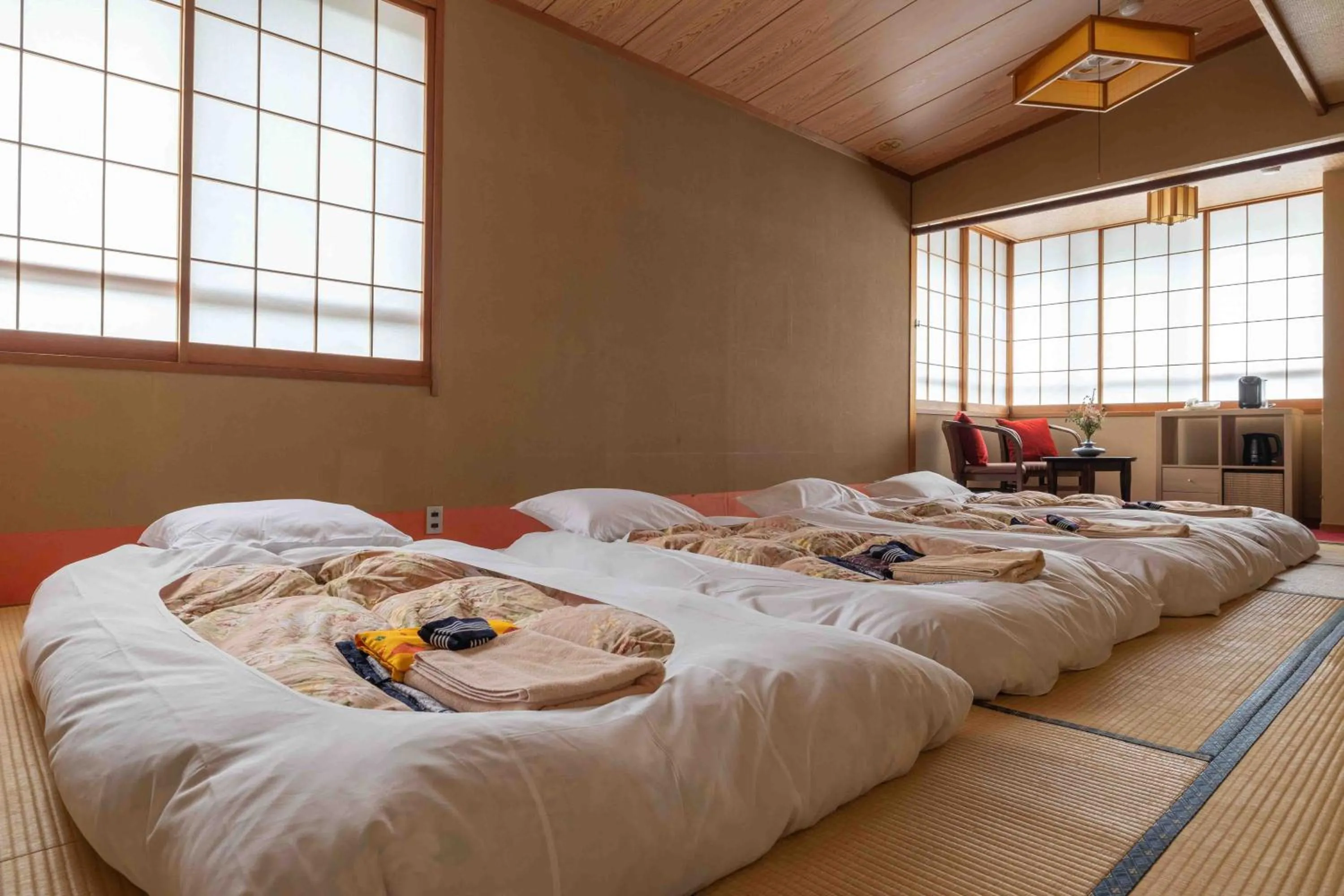 Bedroom, Bed in Nozawa View Hotel Shimataya