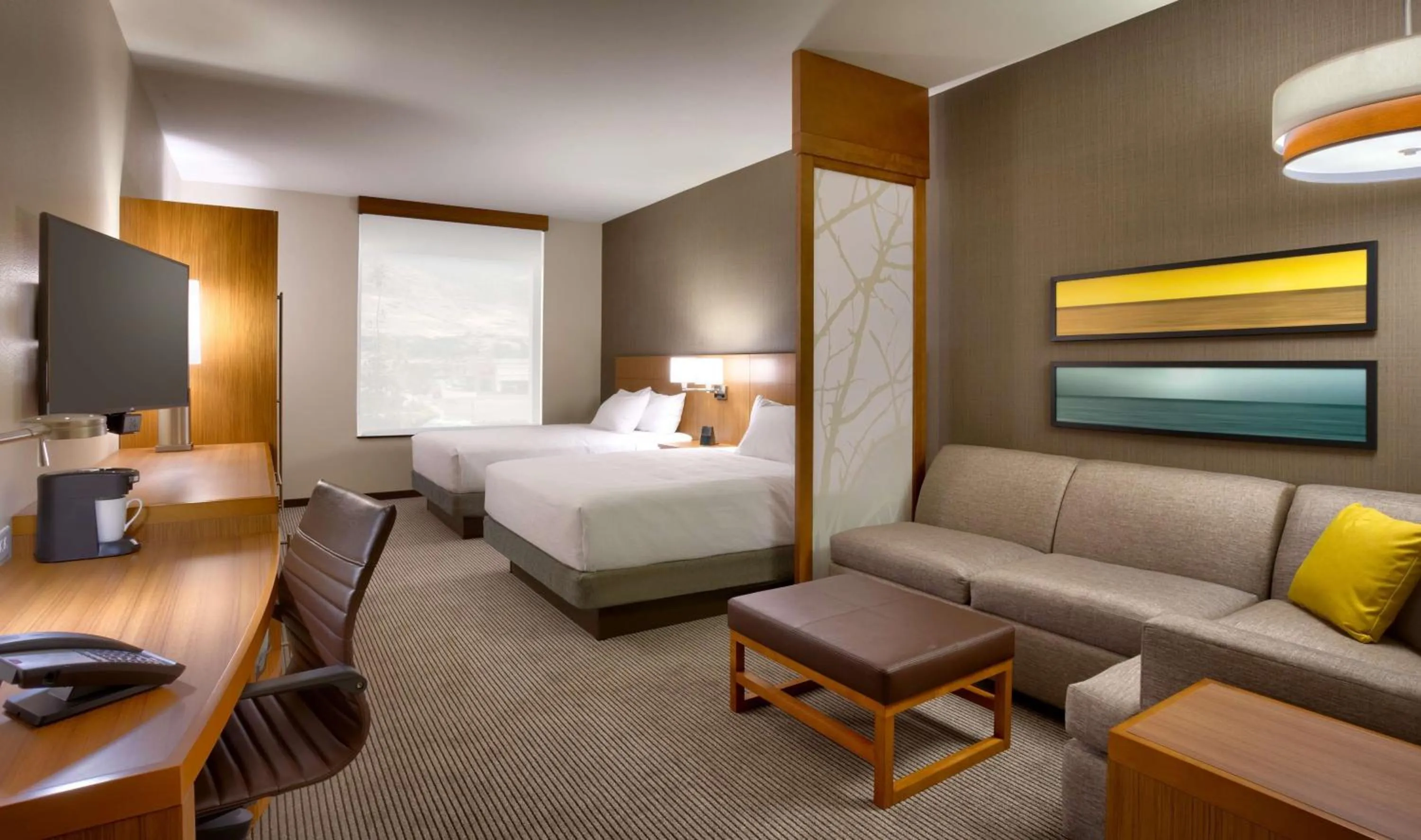 Bed in Hyatt Place Salt Lake City Farmington Station Park