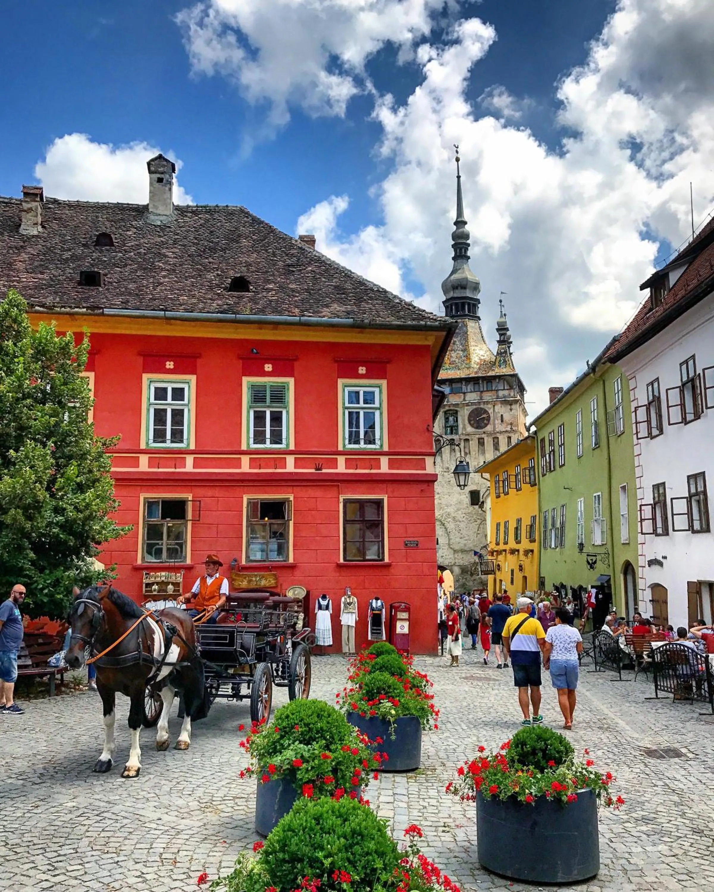 Landmark view in Casa Savri