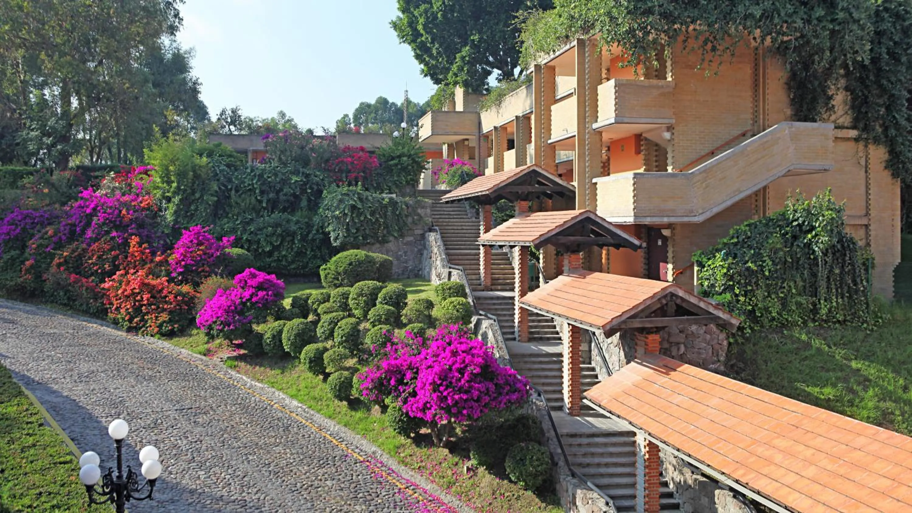 Property building in Marriott Puebla Hotel Meson del Angel