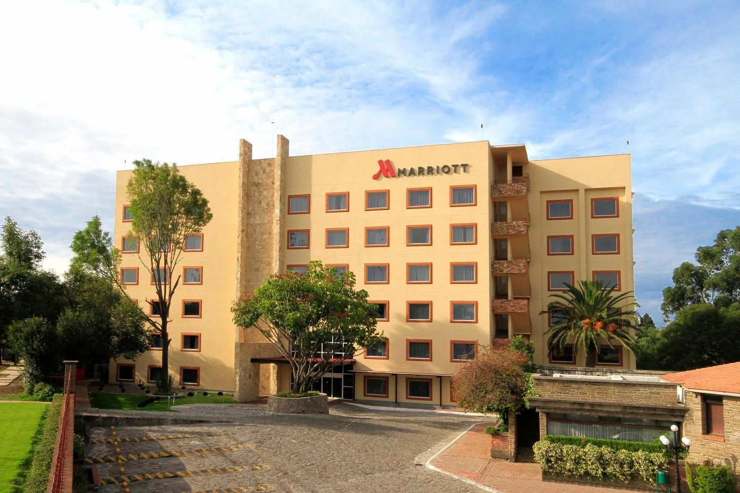 Property building in Marriott Puebla Hotel Meson del Angel