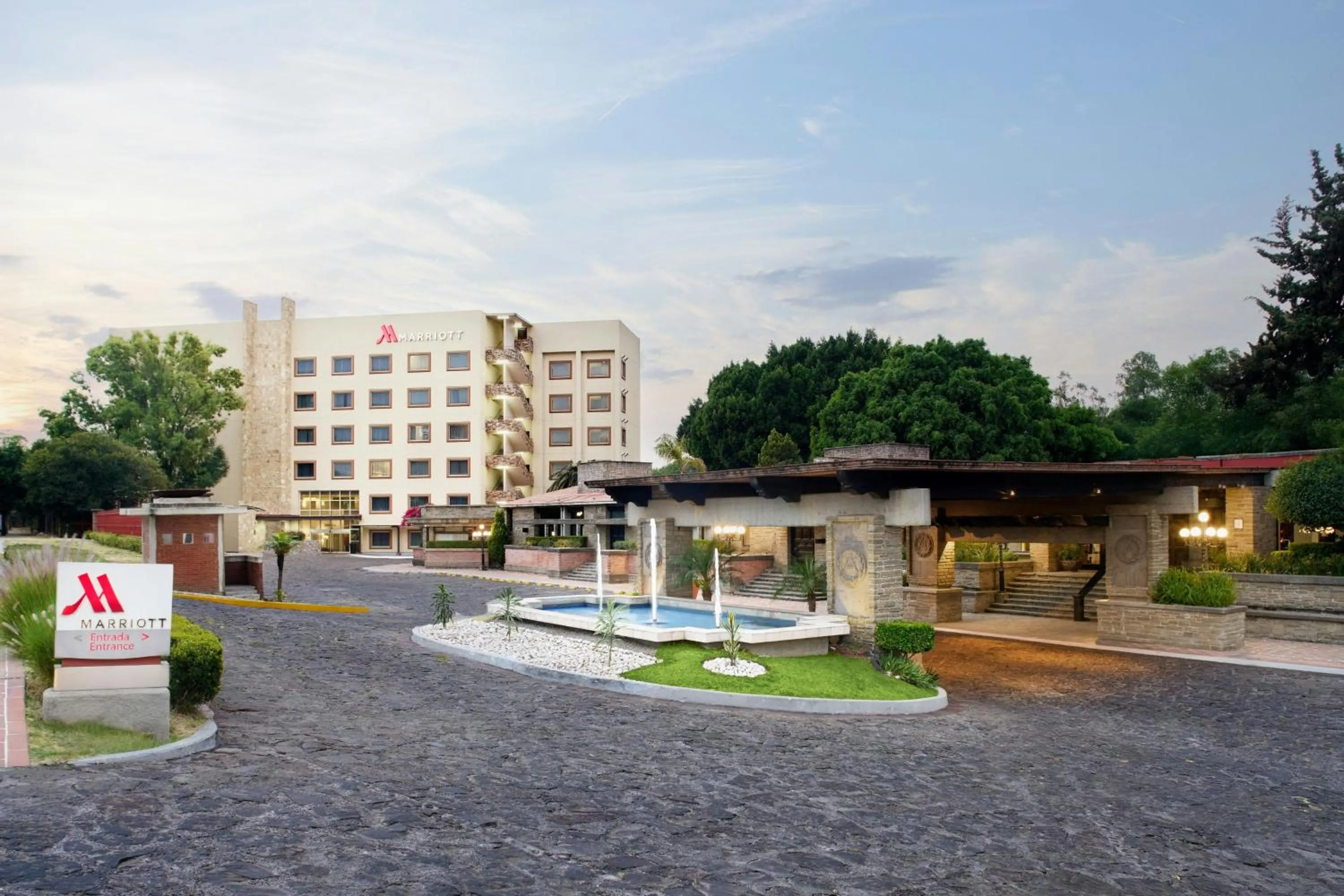Property building in Marriott Puebla Hotel Meson del Angel