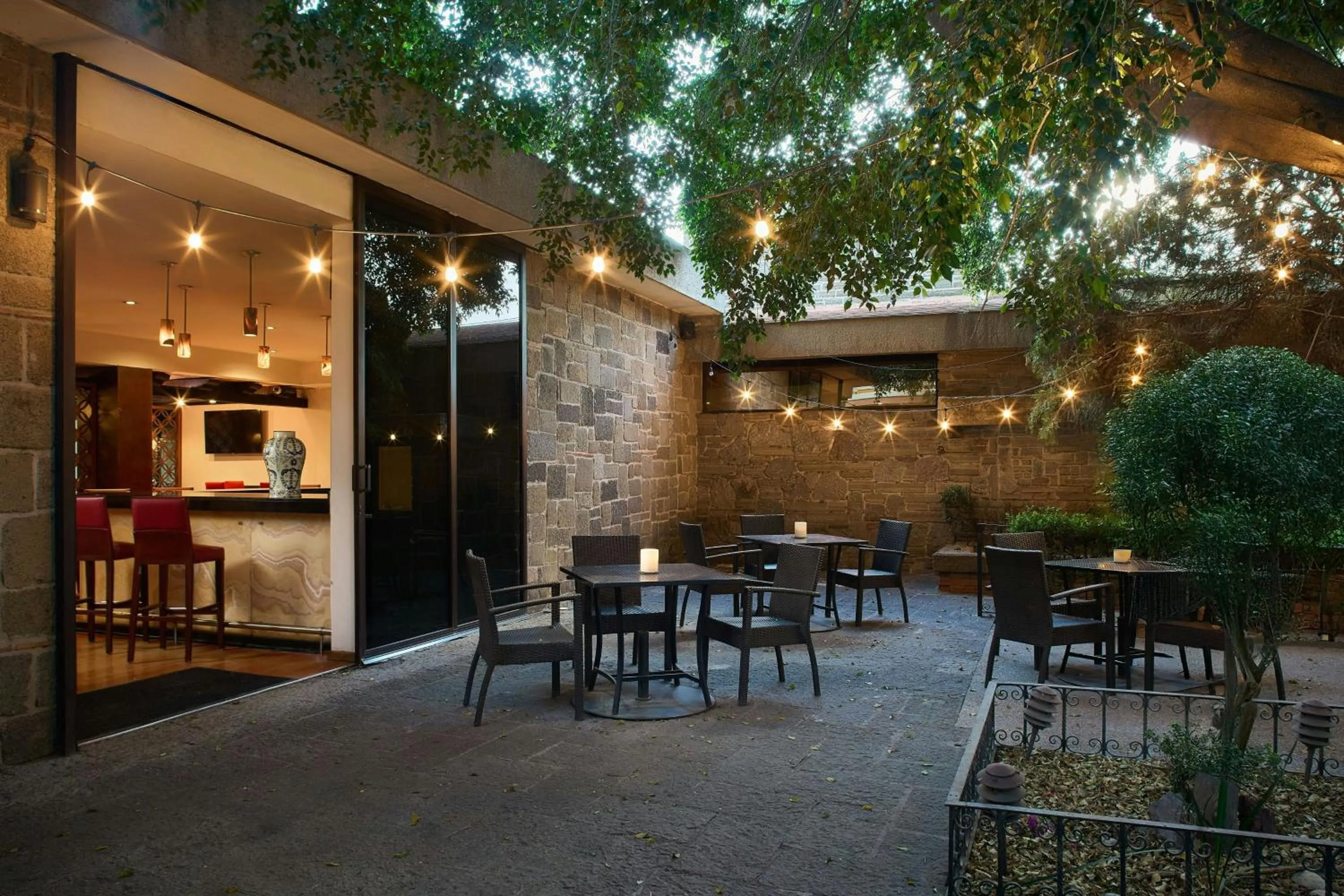 Lobby or reception in Marriott Puebla Hotel Meson del Angel