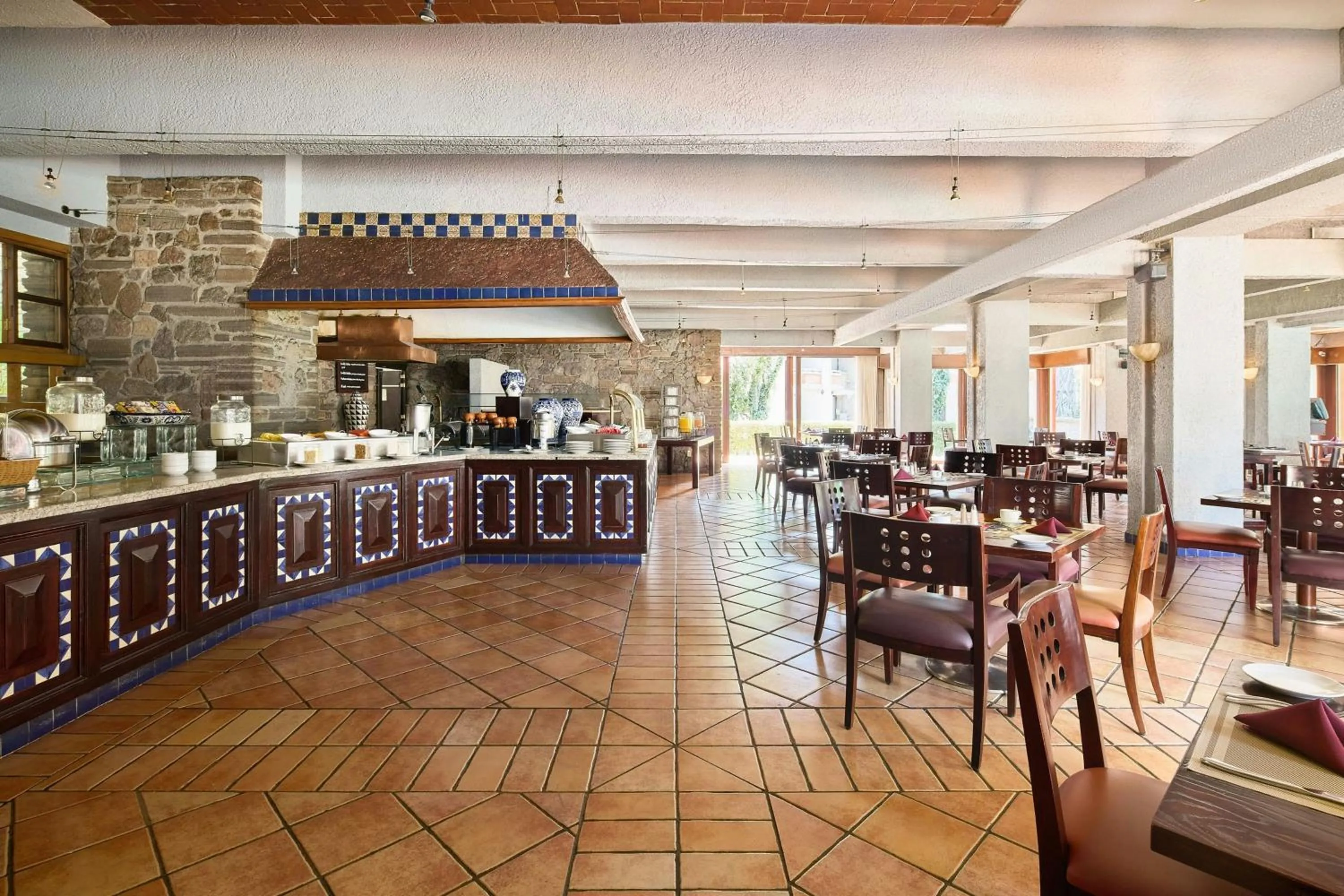 Breakfast in Marriott Puebla Hotel Meson del Angel