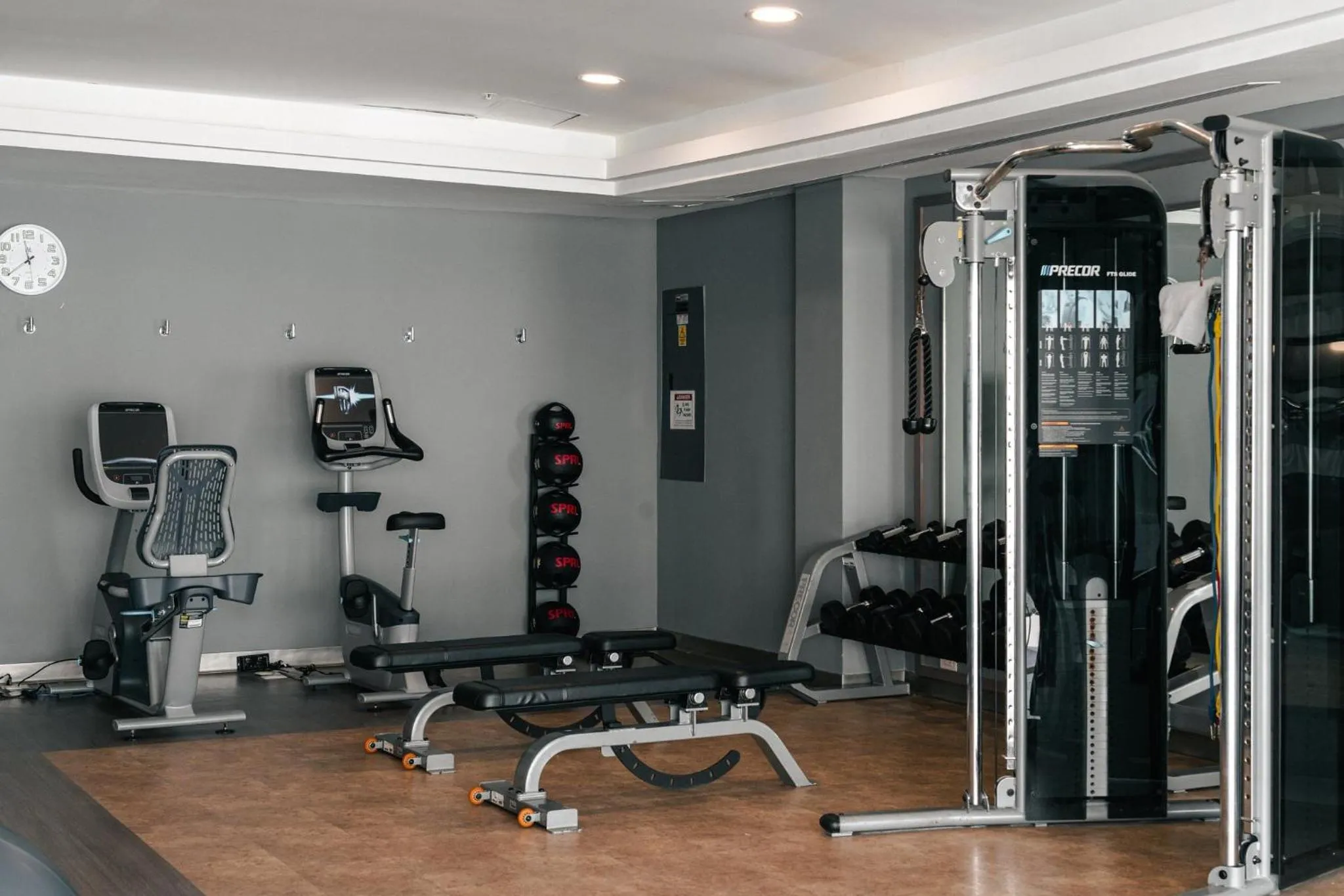 Fitness centre/facilities in Crowne Plaza Monterrey Aeropuerto by IHG