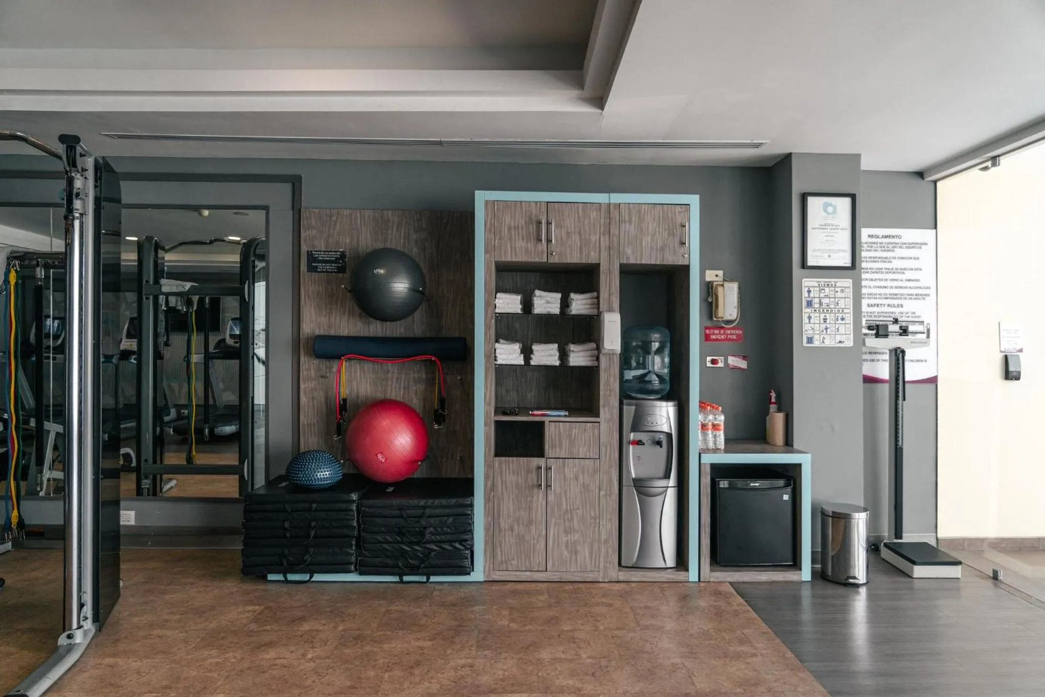 Fitness centre/facilities in Crowne Plaza Monterrey Aeropuerto by IHG