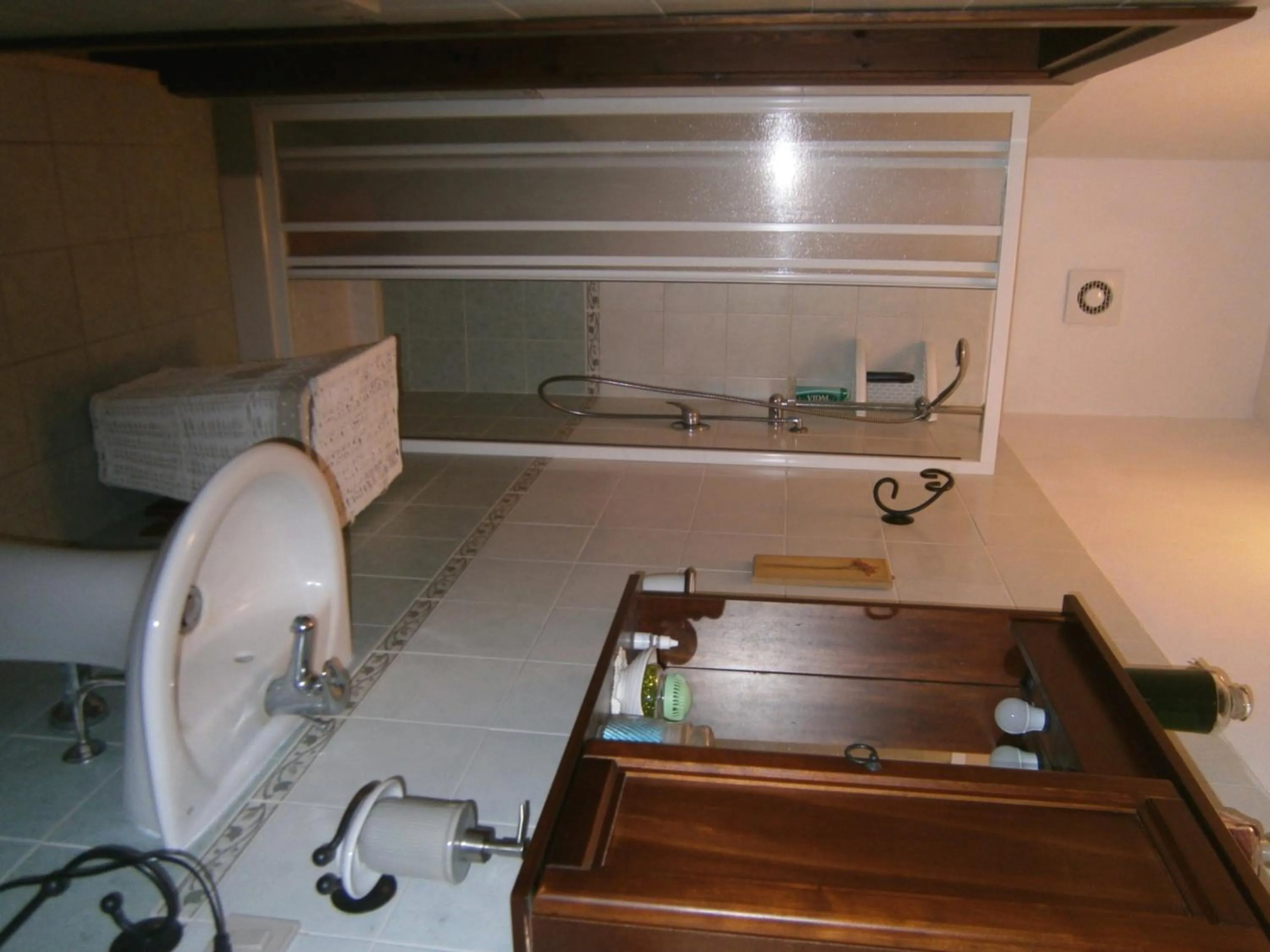 Bathroom in Bed & Breakfast L'Aquilino