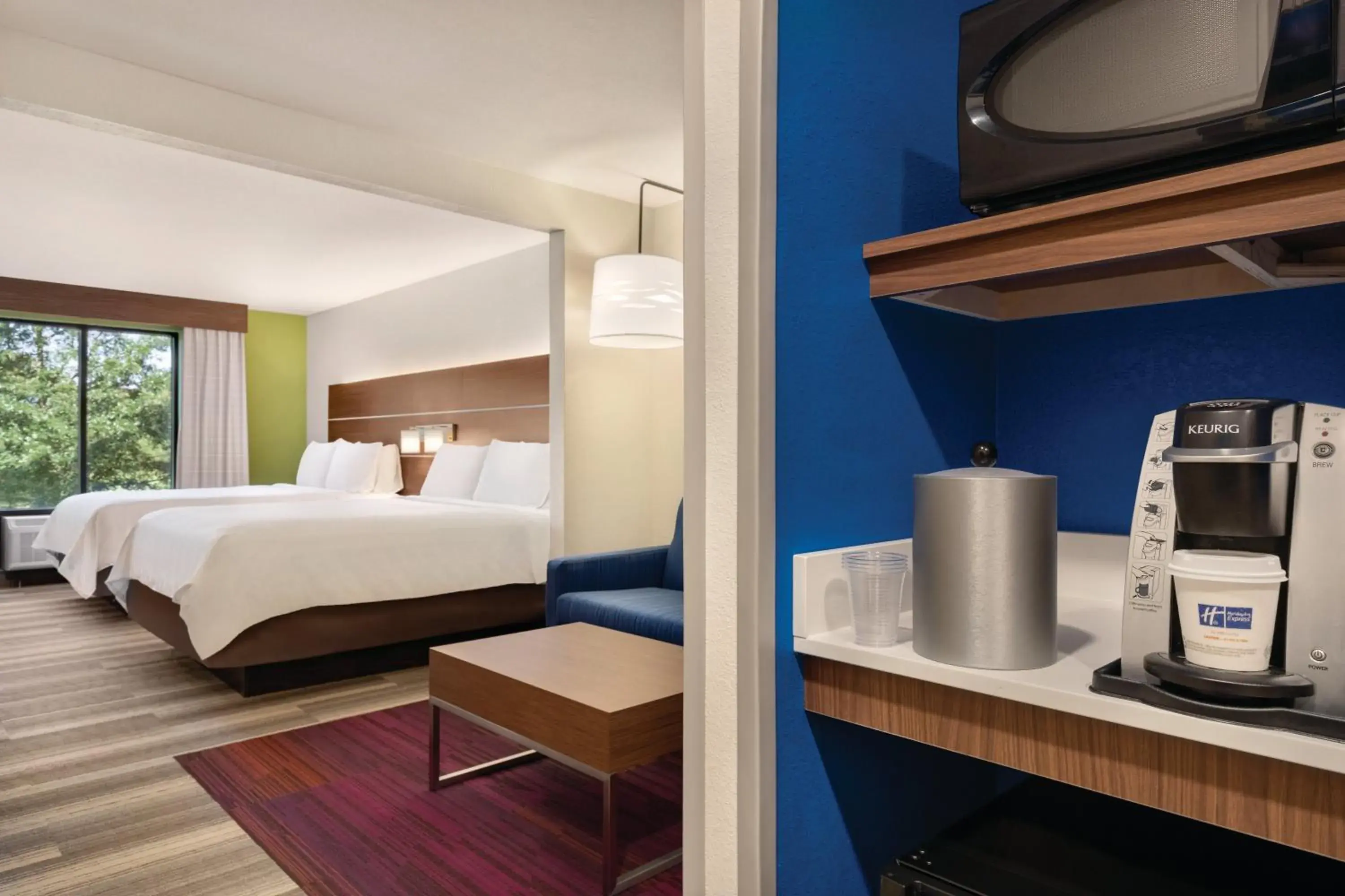 Queen Suite with Two Queen Beds and Additional Living Area in Holiday Inn Express Hotel & Suites Lavonia by IHG Queen Suite with Two Queen Beds and Additional Living Area in Holiday Inn Express Hotel & Suites Lavonia by IHG