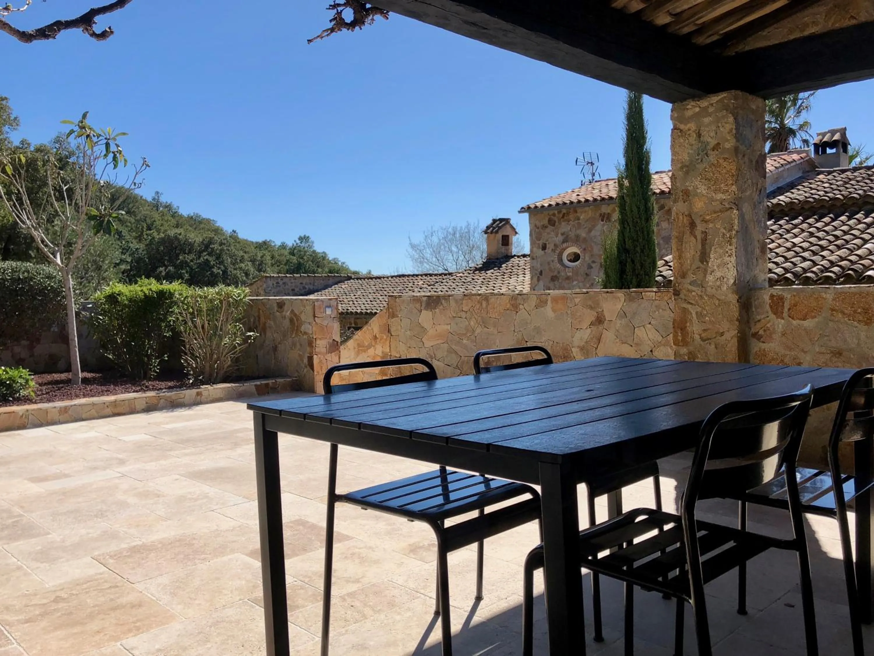 Patio in Les Aurochs