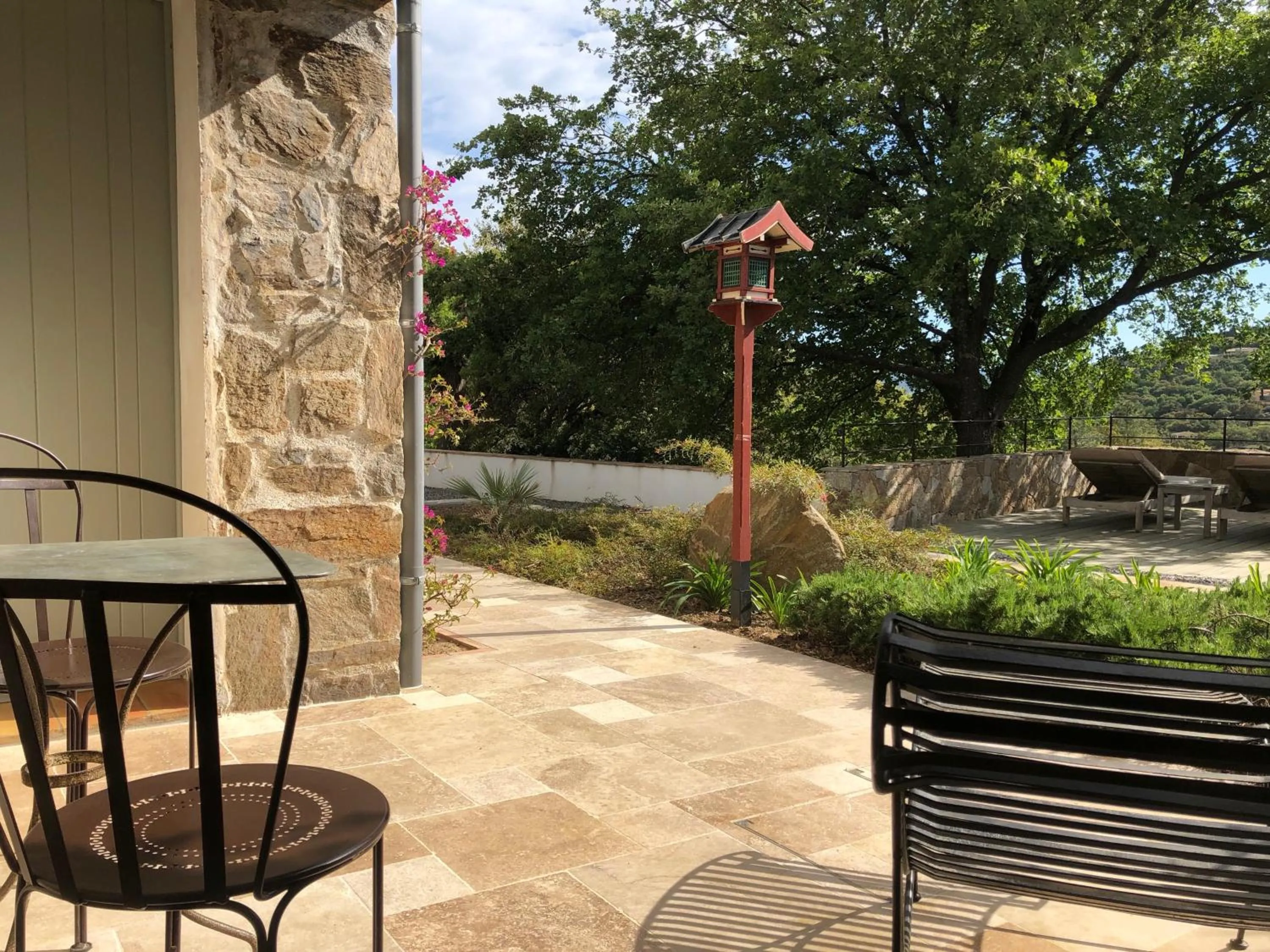 Patio in Les Aurochs