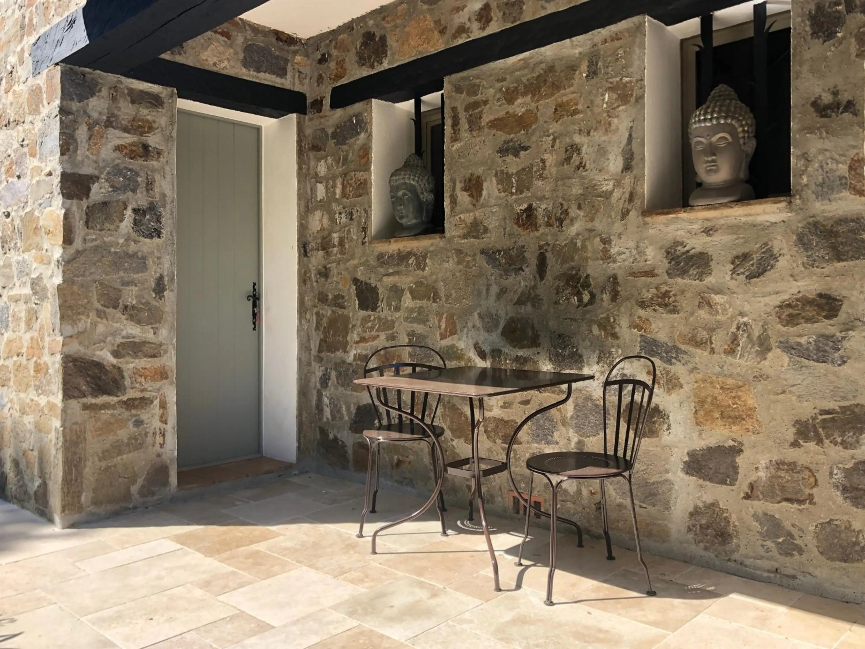 Patio in Les Aurochs