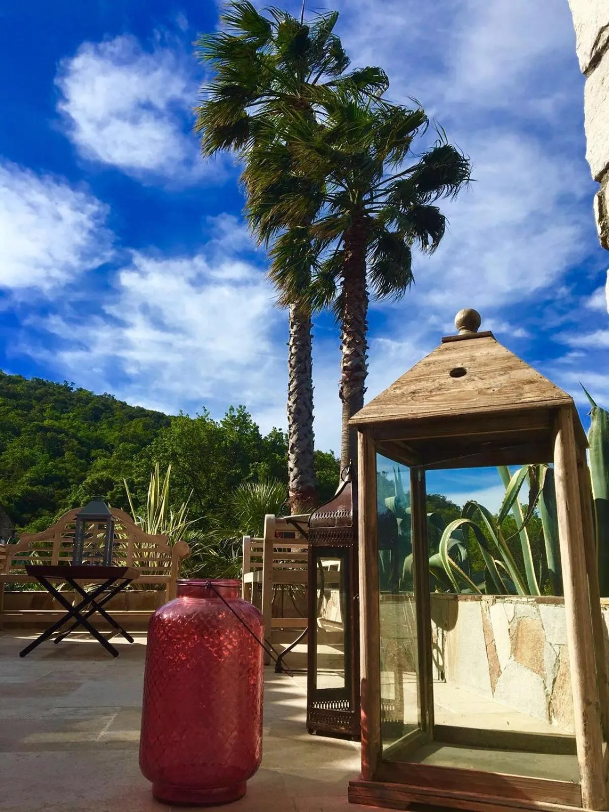 Patio in Les Aurochs