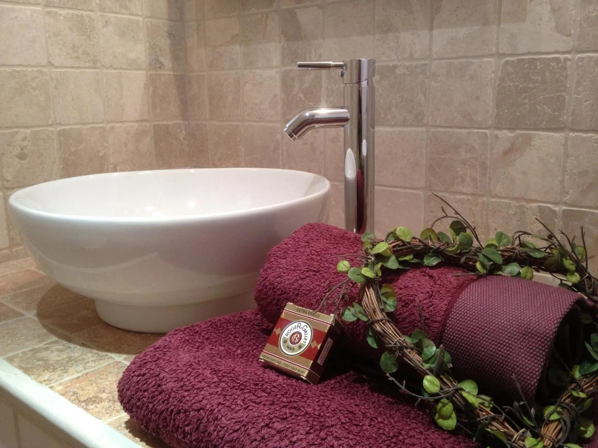 Bathroom in Les Aurochs