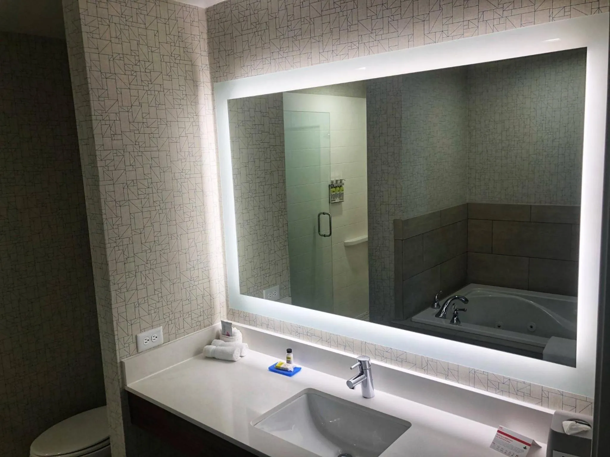Bathroom in Holiday Inn Express Hotel & Suites El Dorado Hills by IHG