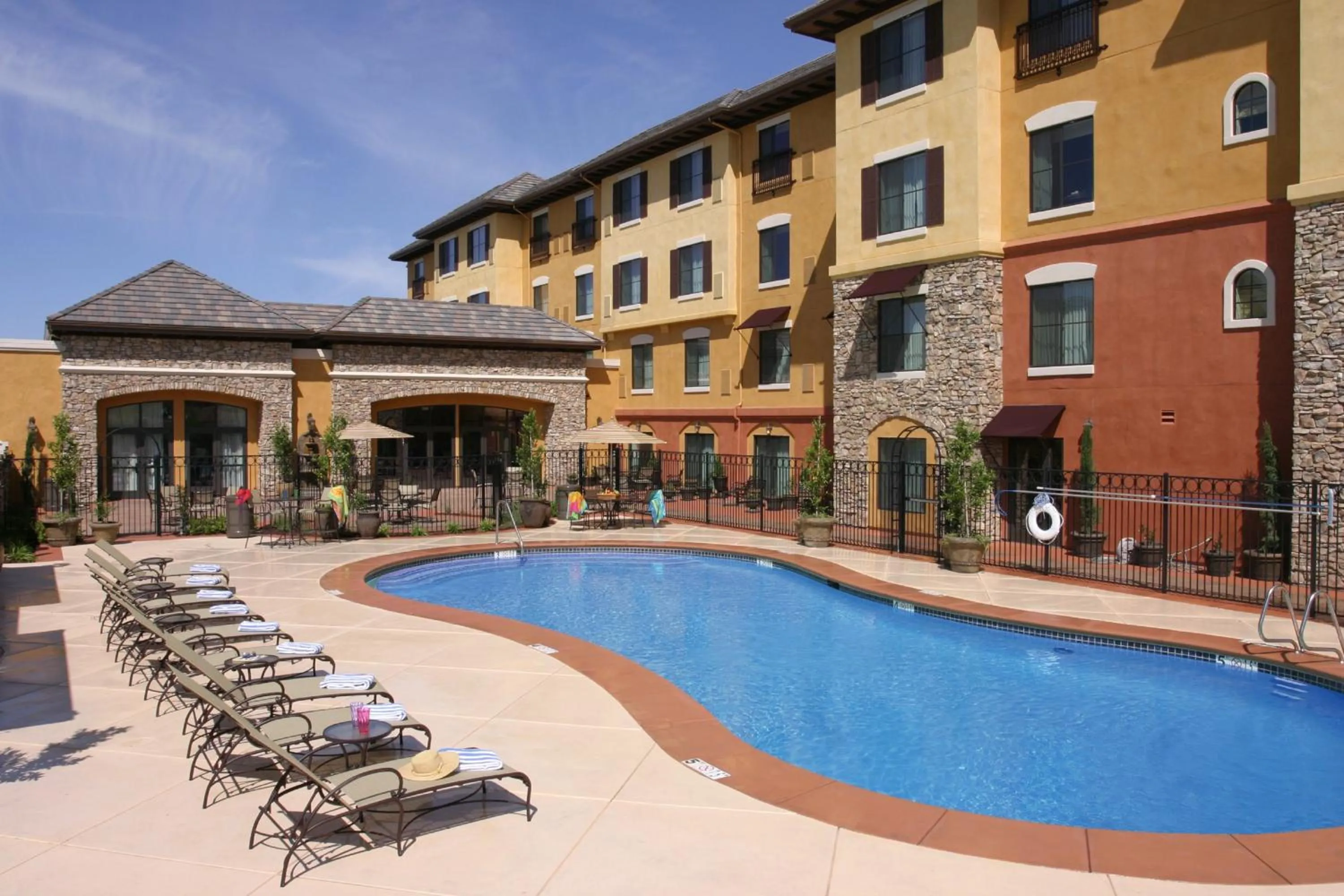Swimming pool in Holiday Inn Express Hotel & Suites El Dorado Hills by IHG