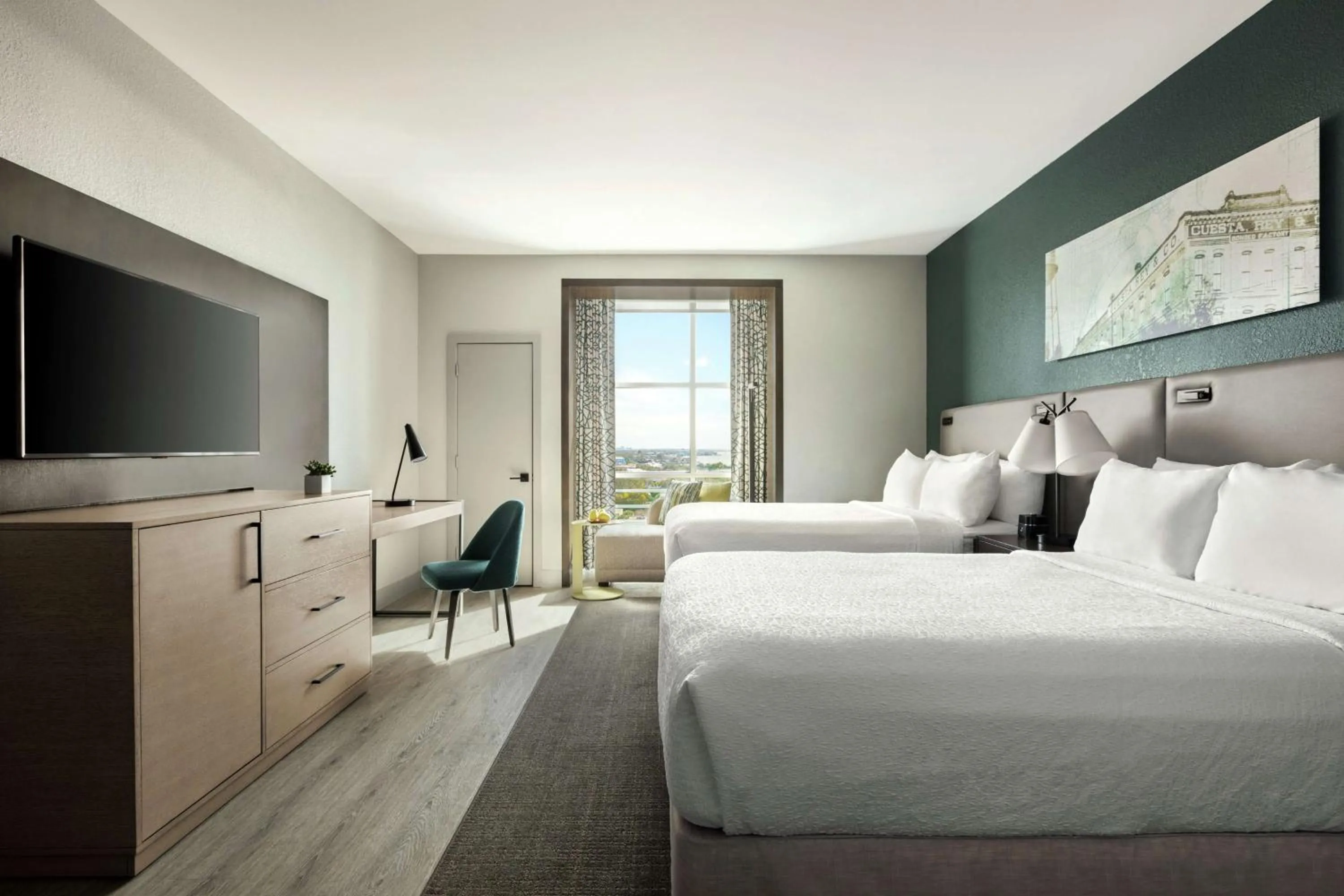 Bedroom, Bed in Hotel Alba Tampa, Tapestry Collection By Hilton