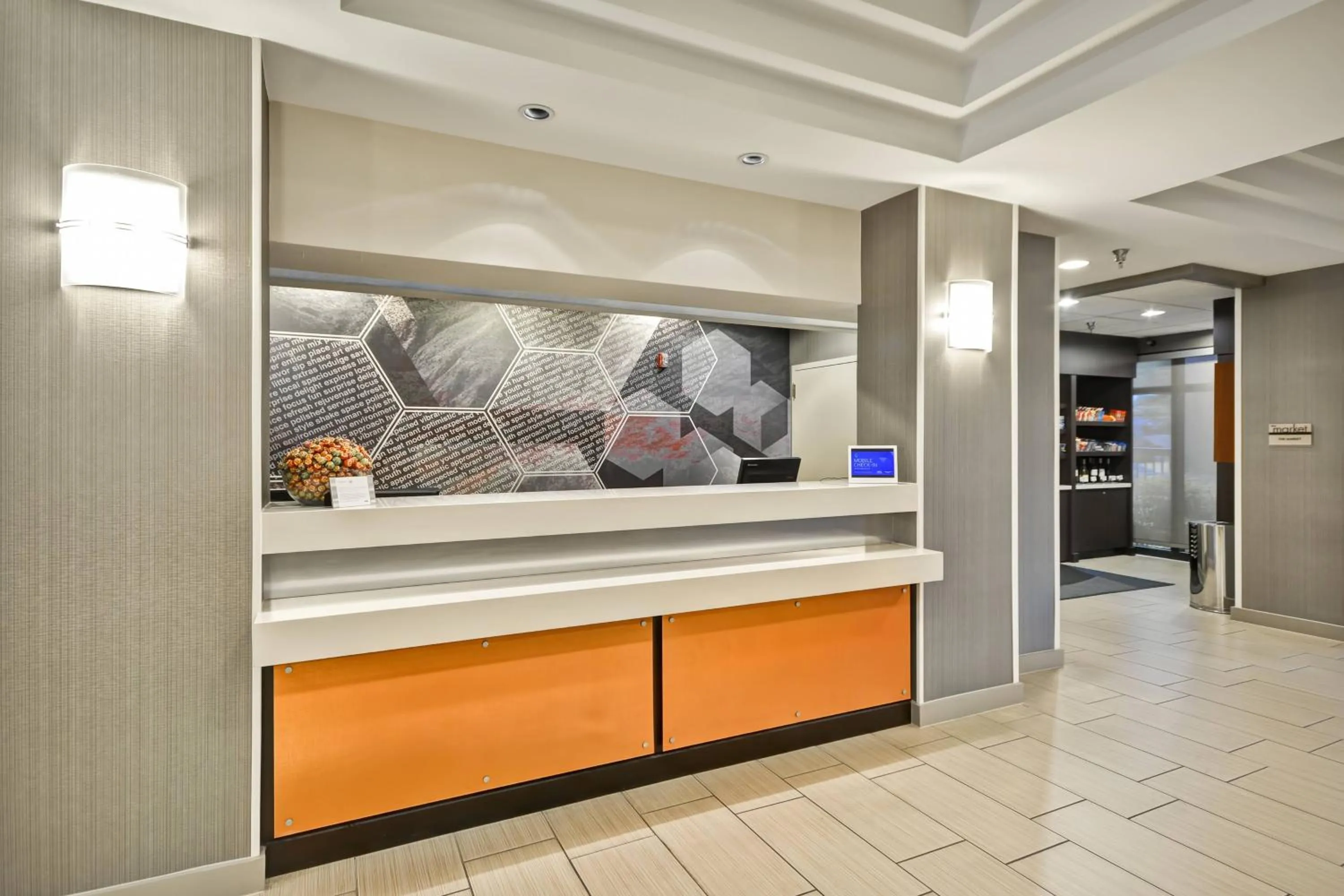 Lobby or reception in SpringHill Suites by Marriott San Antonio Medical Center/Northwest