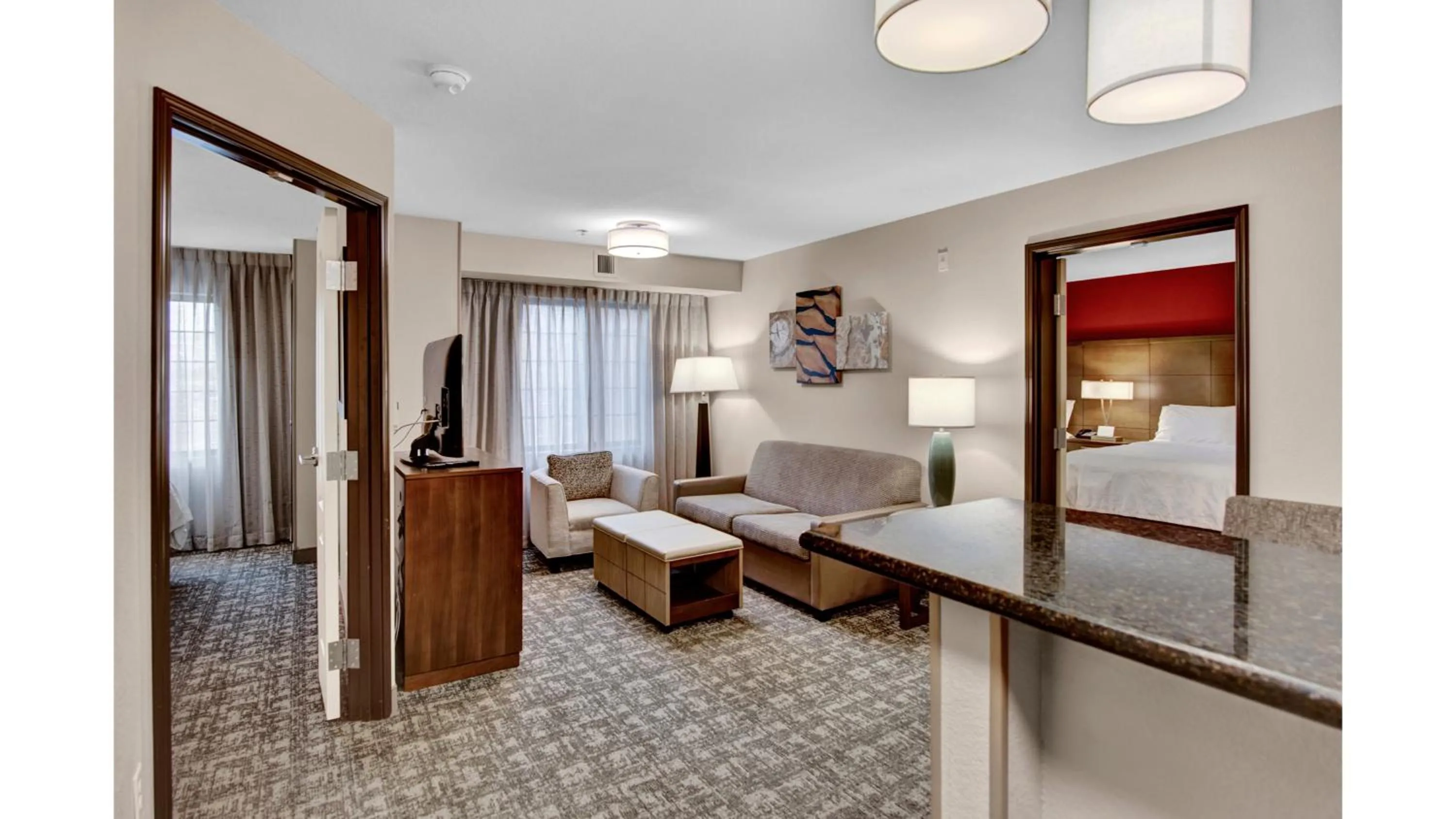 Photo of the whole room, Bed in Staybridge Suites Salt Lake-West Valley City by IHG