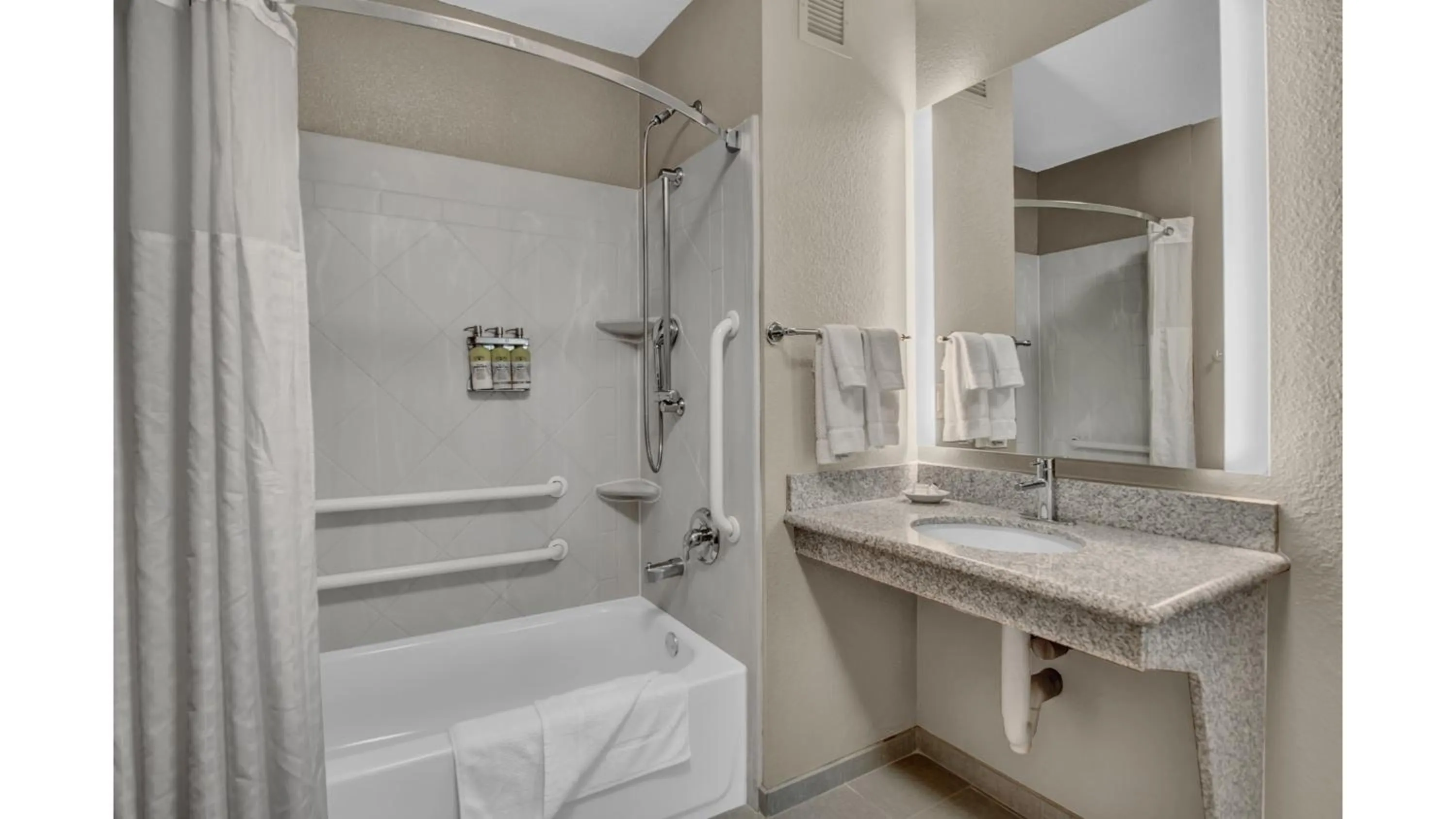 Bathroom in Staybridge Suites Salt Lake-West Valley City by IHG