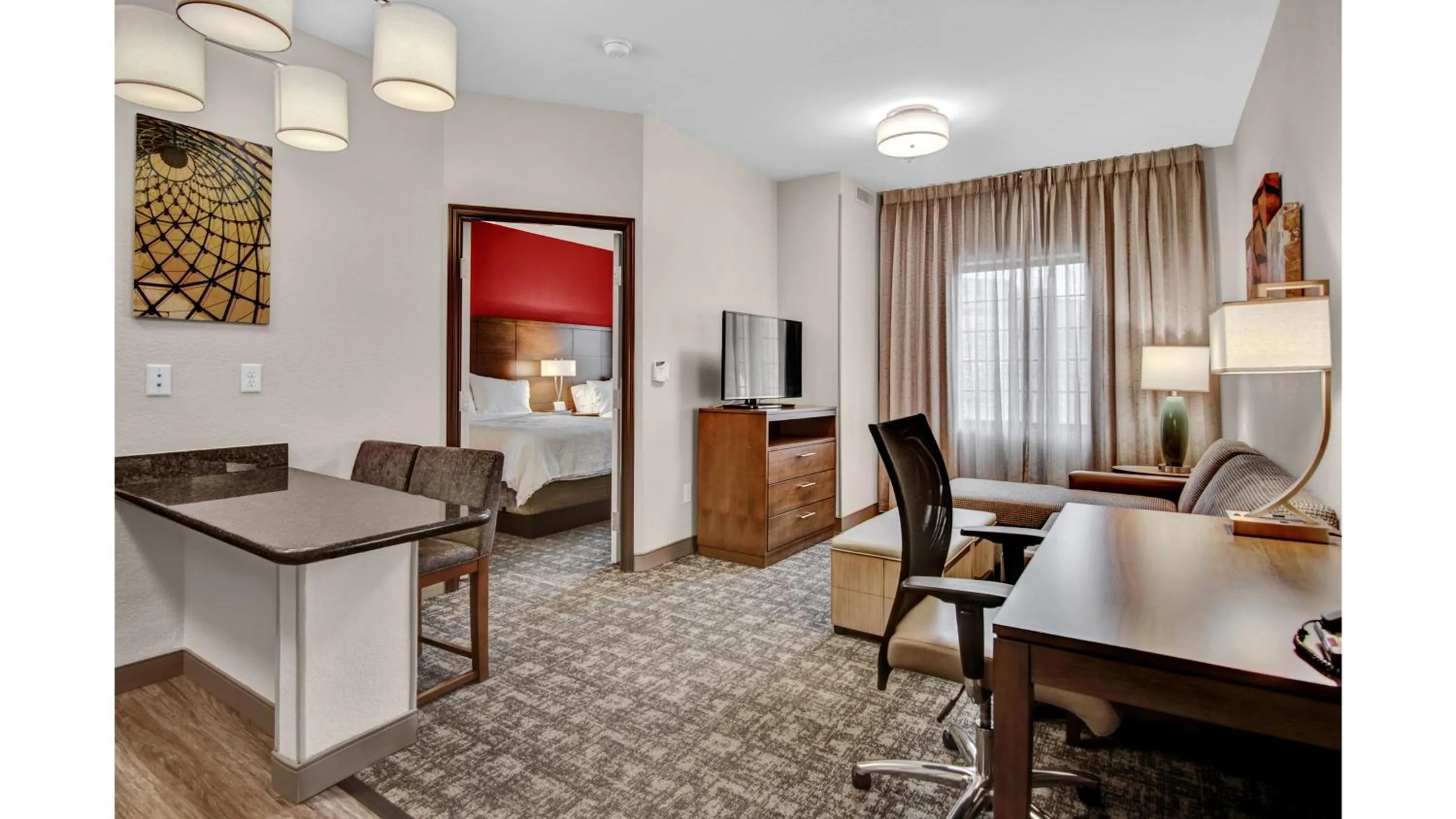 Photo of the whole room in Staybridge Suites Salt Lake-West Valley City by IHG