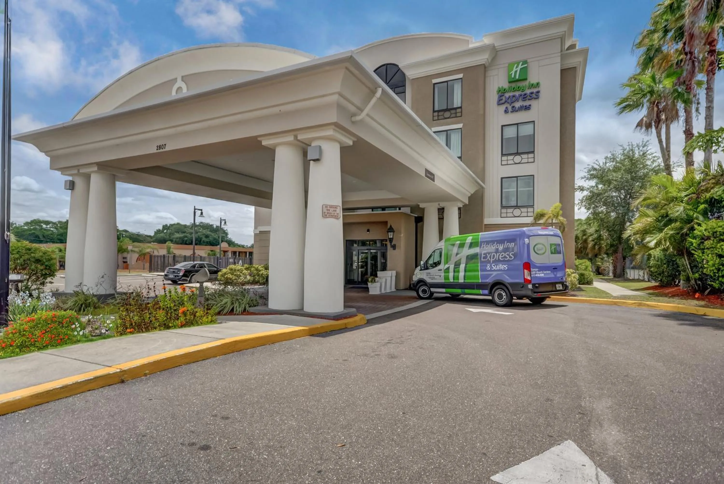 Property building in Holiday Inn Express Hotel & Suites Tampa-USF-Busch Gardens by IHG