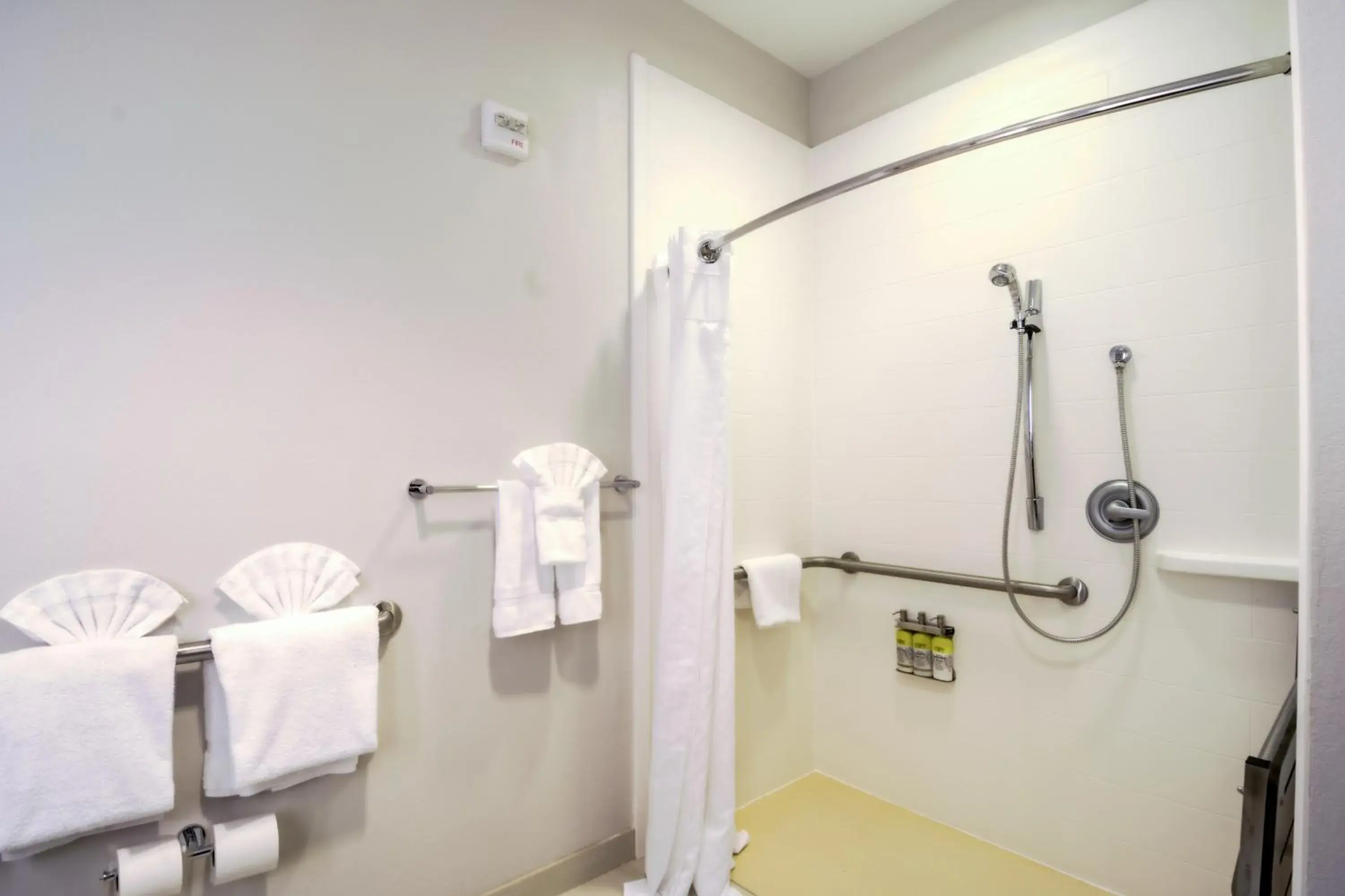 King Room - Mobility Access/Roll in Shower - Non-Smoking in Holiday Inn Express Hotel & Suites Tampa-USF-Busch Gardens by IHG King Room - Mobility Access/Roll in Shower - Non-Smoking in Holiday Inn Express Hotel & Suites Tampa-USF-Busch Gardens by IHG