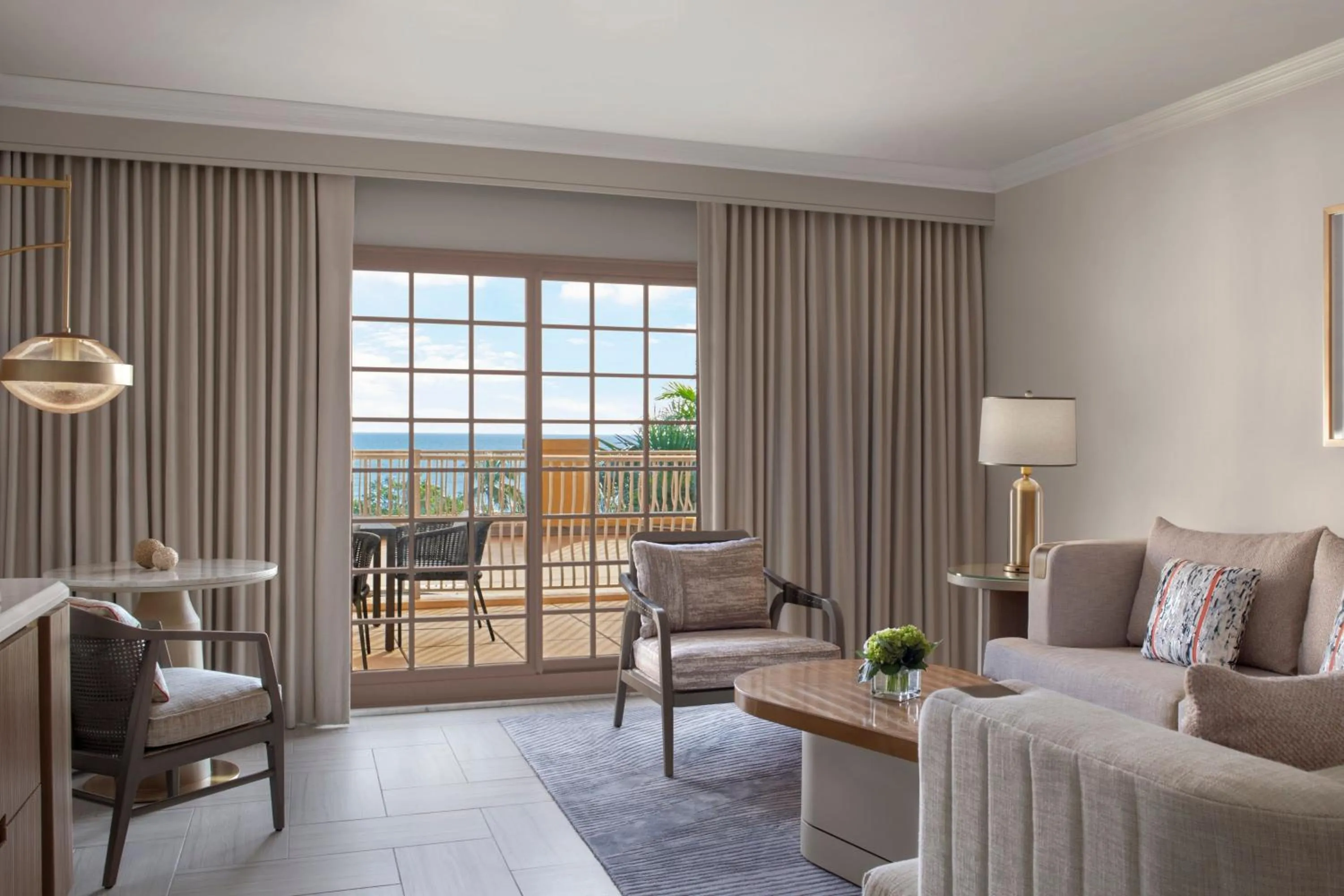 Living room in The Ritz-Carlton Naples