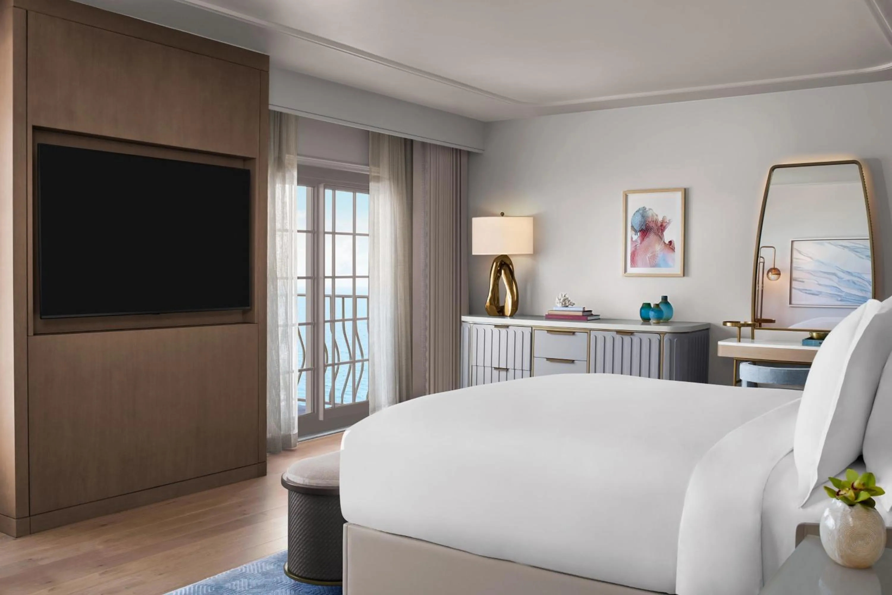 Bedroom, Bed in The Ritz-Carlton Naples