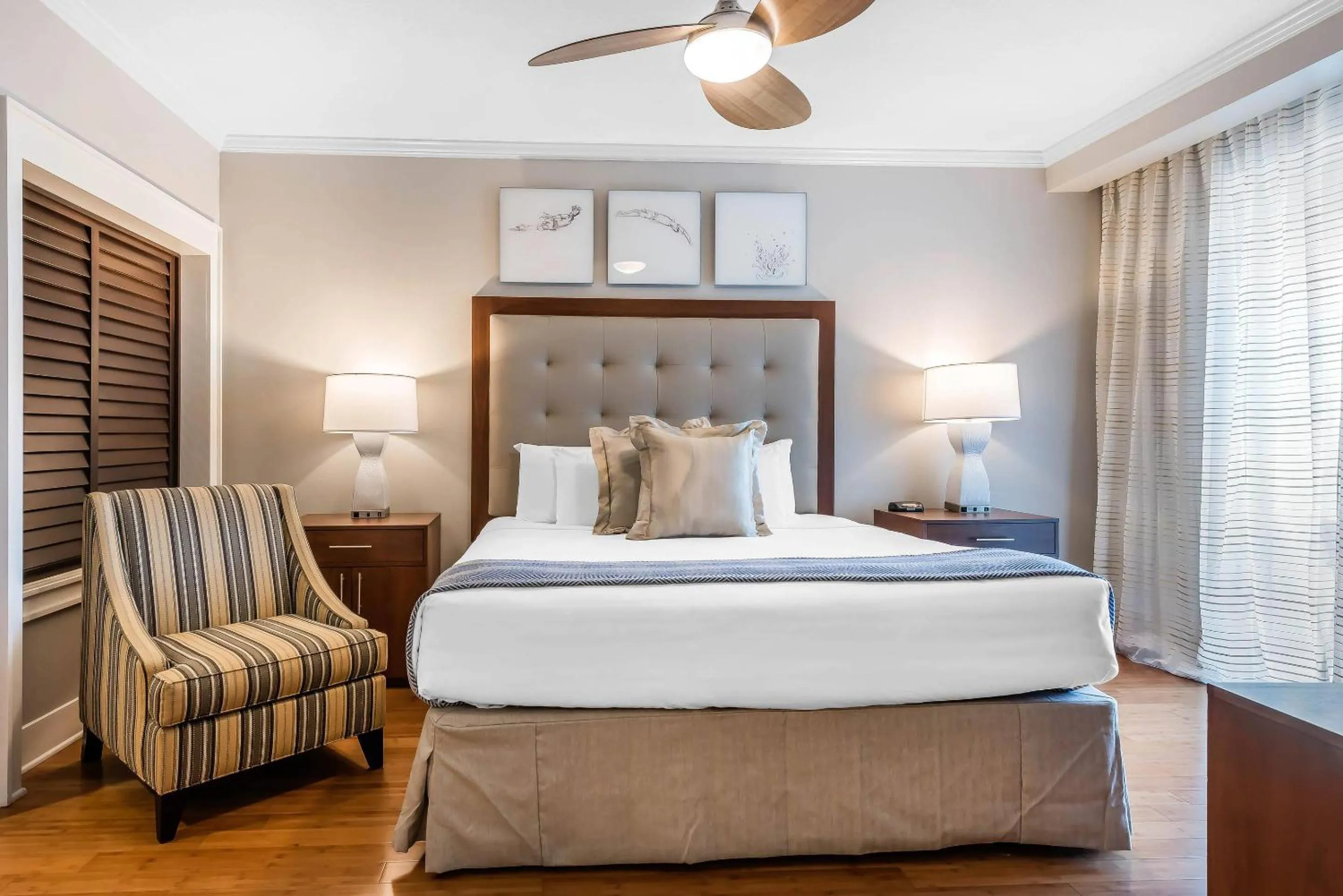 Bedroom, Bed in Bluegreen Vacations Fountains, an Ascend Collection Resort