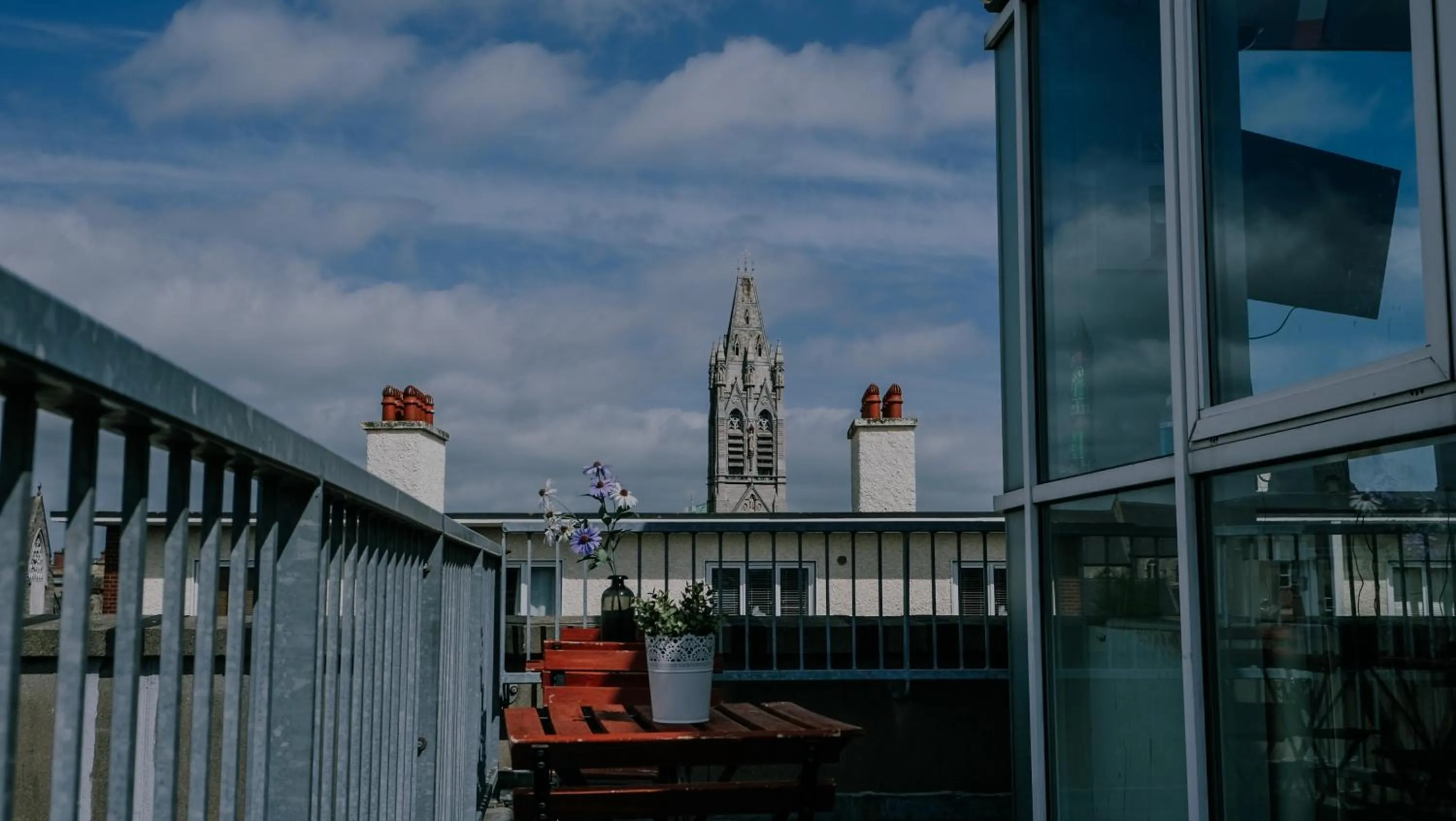 Balcony/Terrace in Garden Lane Backpackers