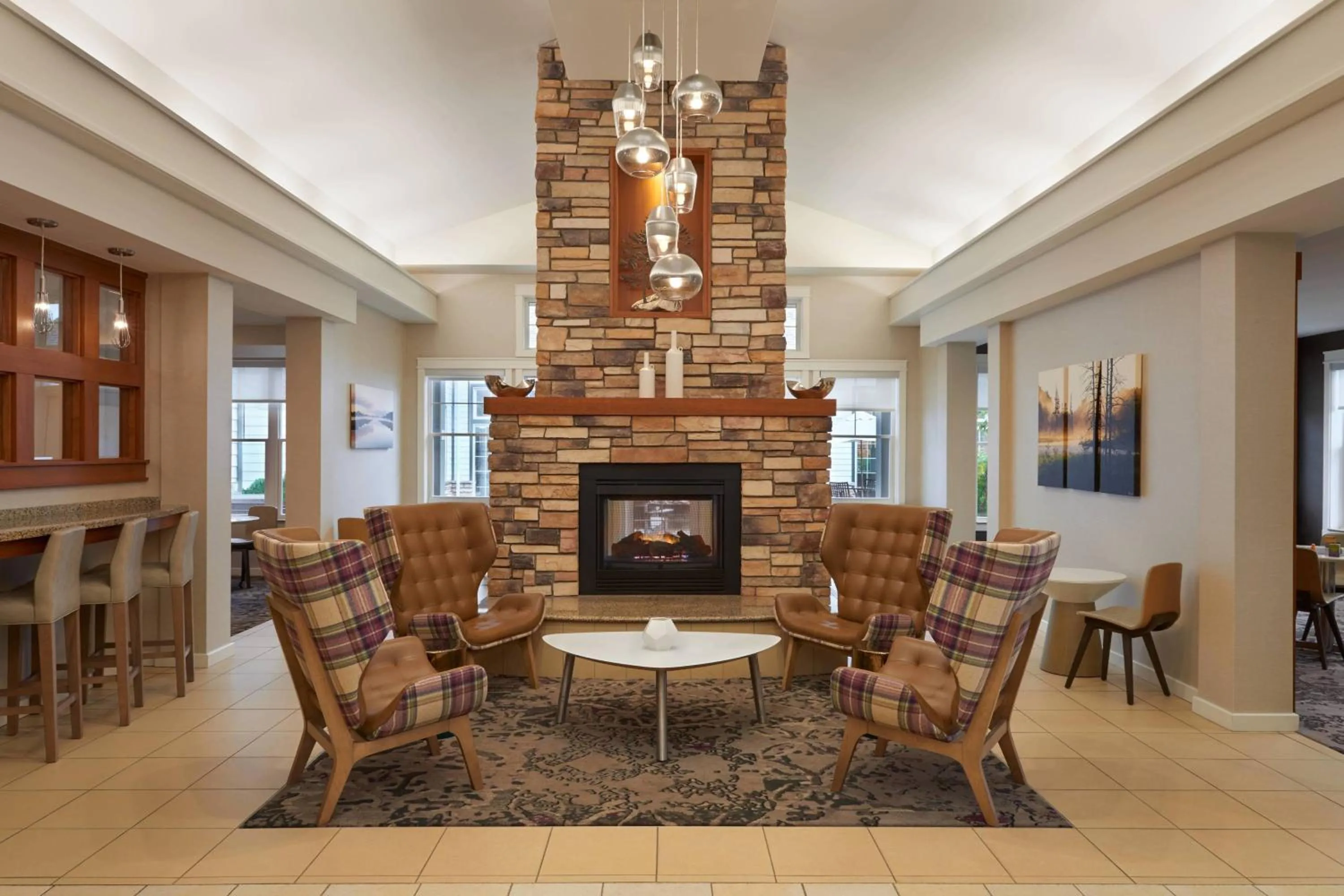 Lobby or reception in Residence Inn by Marriott Gravenhurst Muskoka Wharf