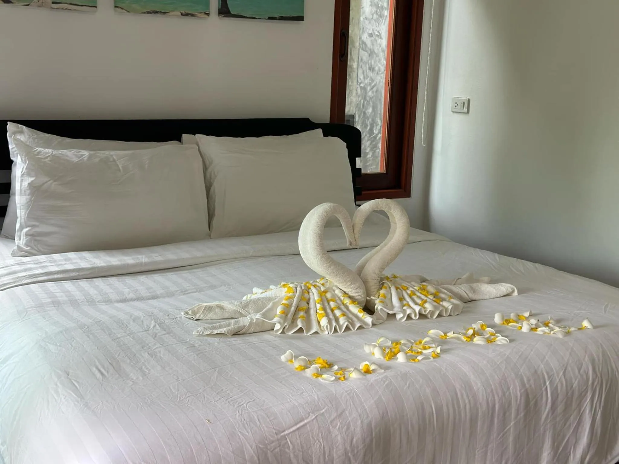 Bed in Ibiza Bungalows