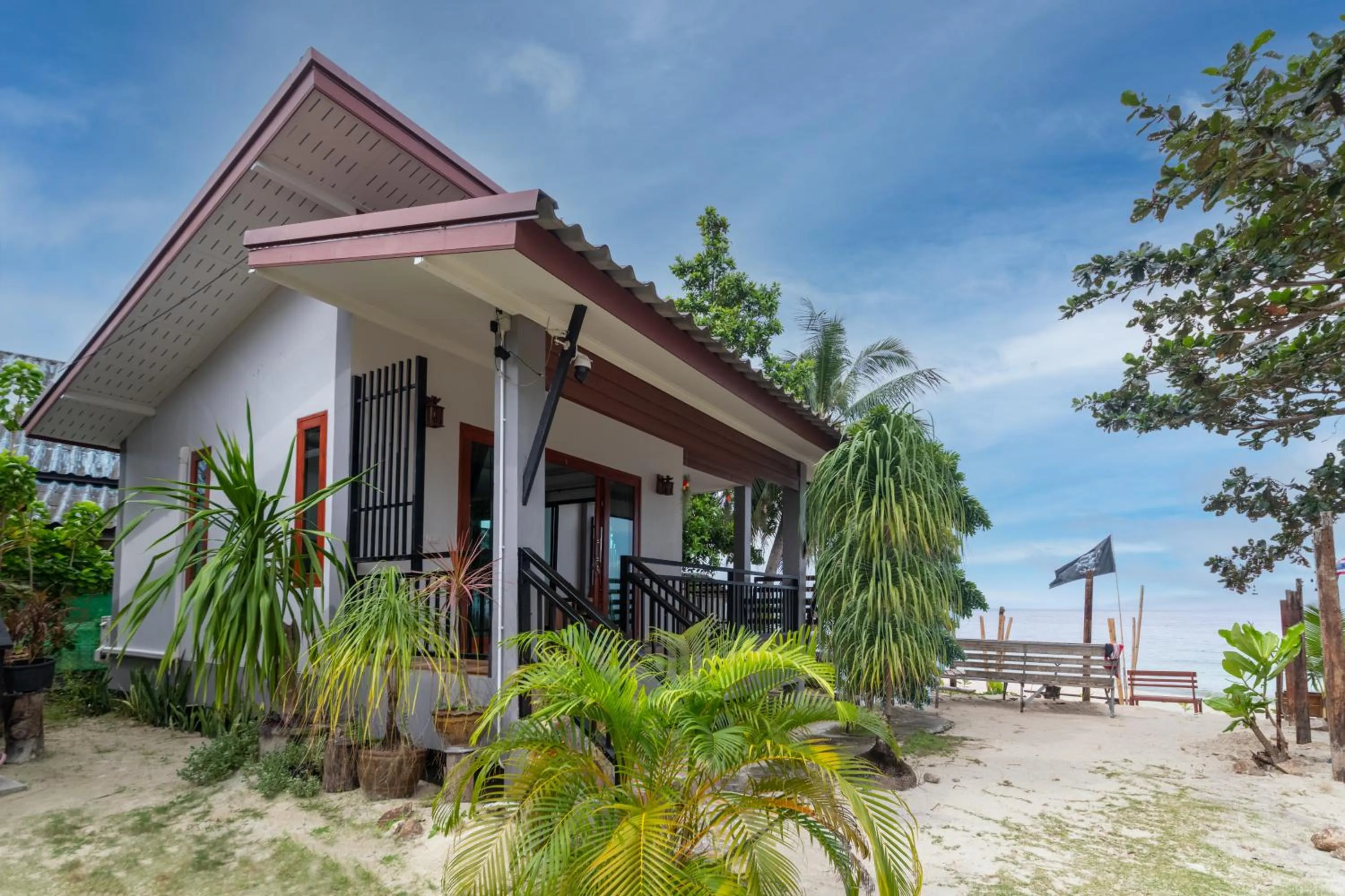 Sea view in Ibiza Bungalows