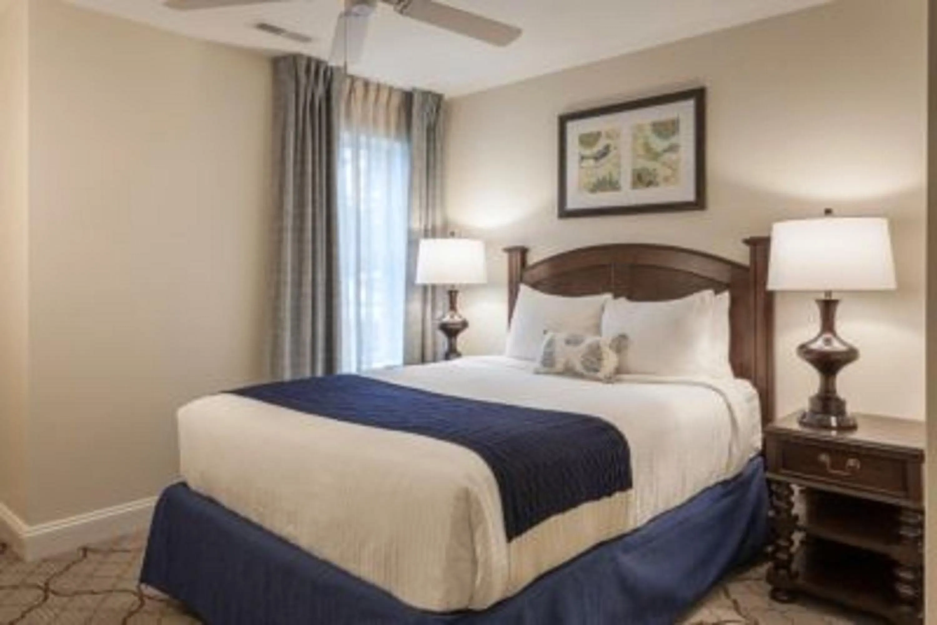 Bed in Bluegreen Vacations Patrick Henry Square, an Ascend Collection Resort