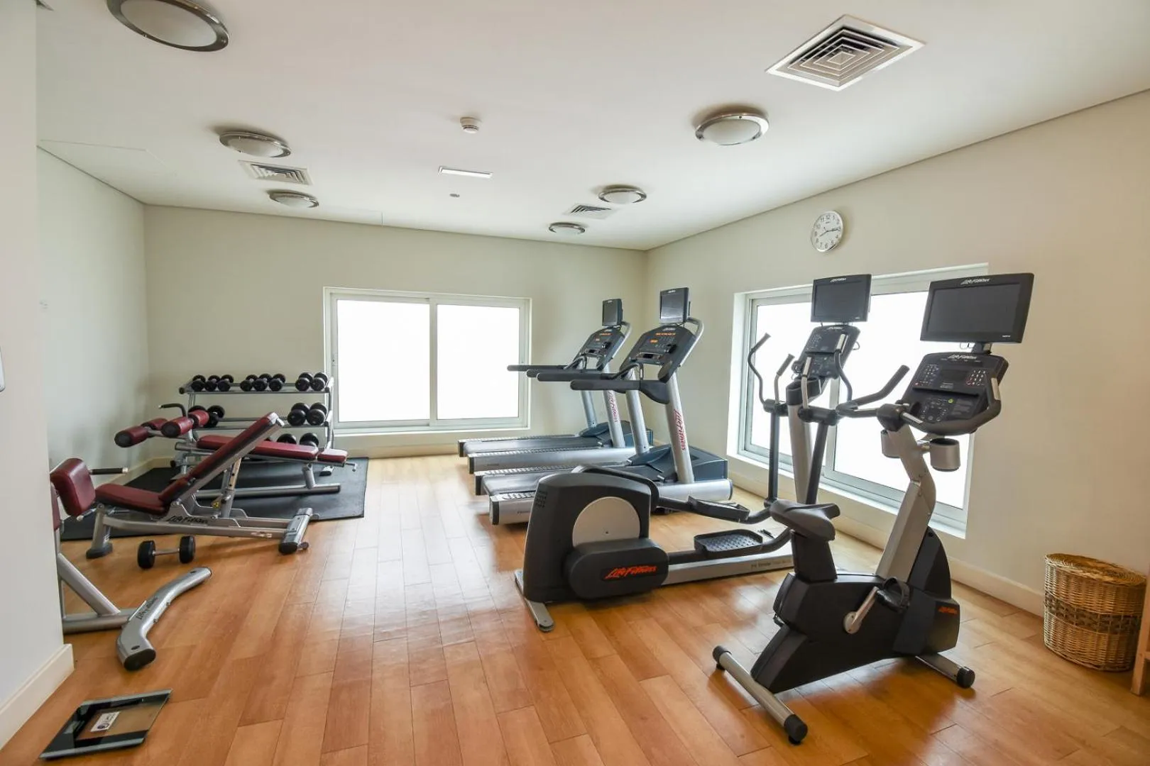 Fitness centre/facilities in Premier Inn Dubai International Airport - An Emirates Group Company