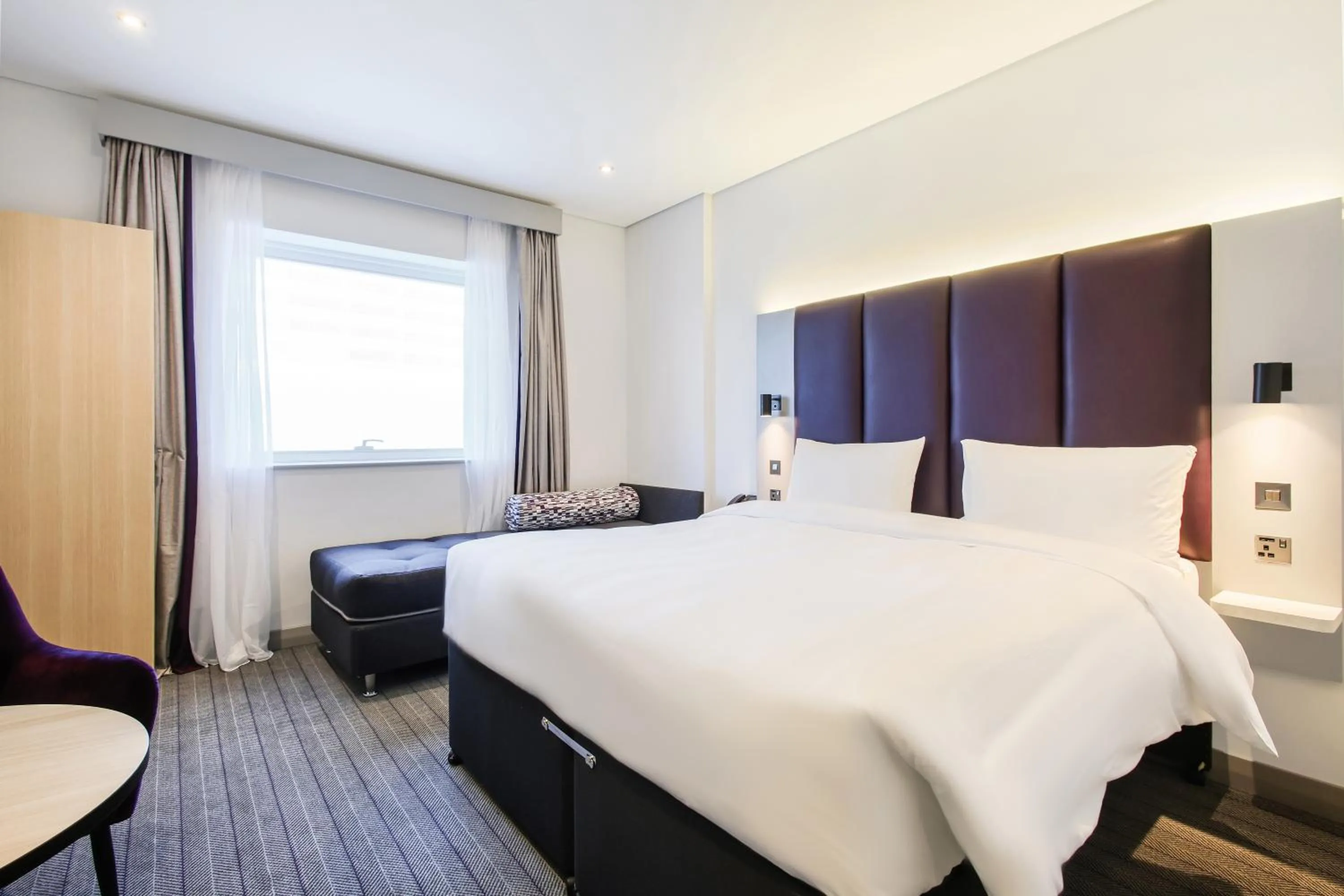 Bed in Premier Inn Dubai International Airport - An Emirates Group Company