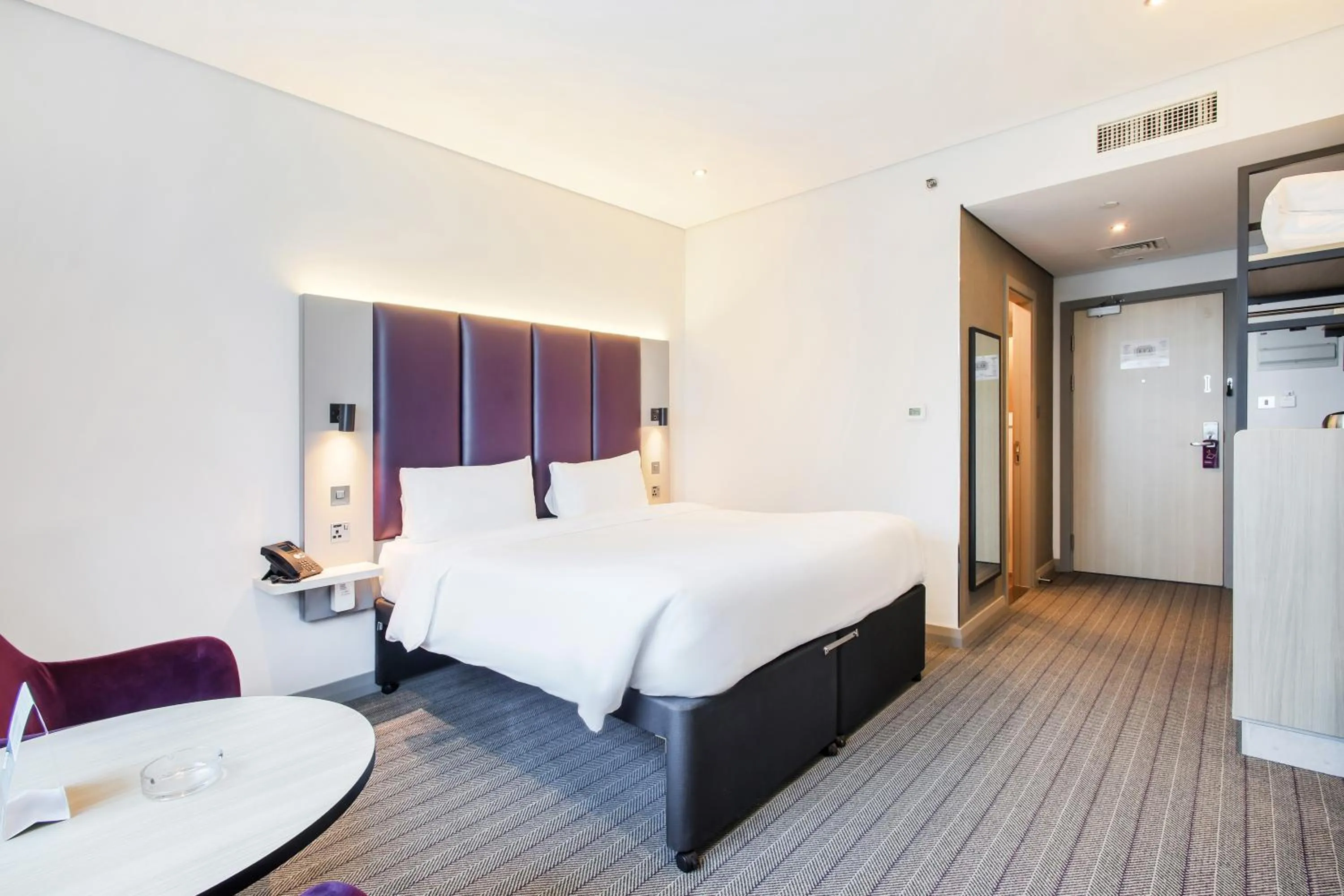 Bed in Premier Inn Dubai International Airport - An Emirates Group Company