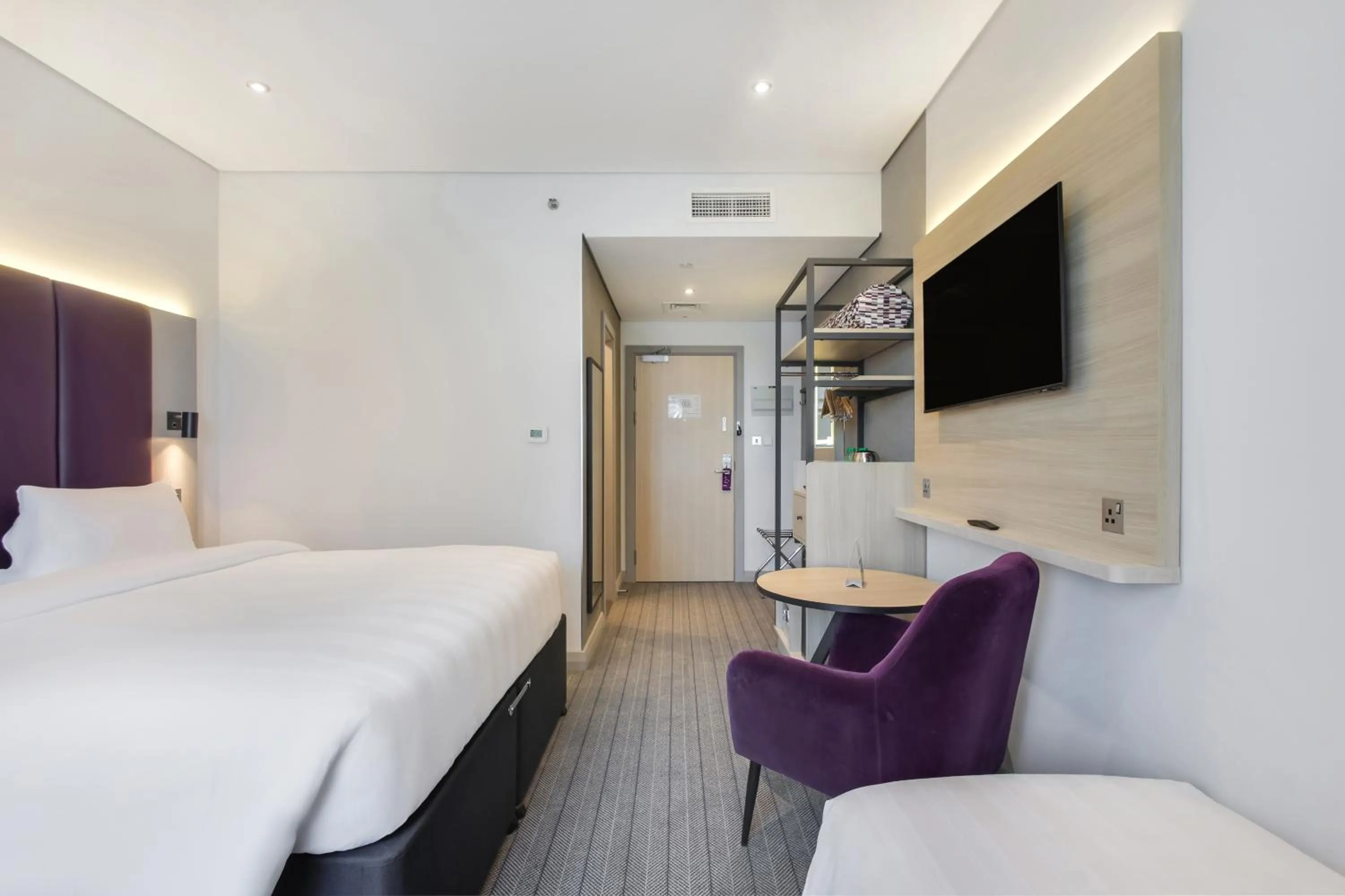Bed in Premier Inn Dubai International Airport - An Emirates Group Company