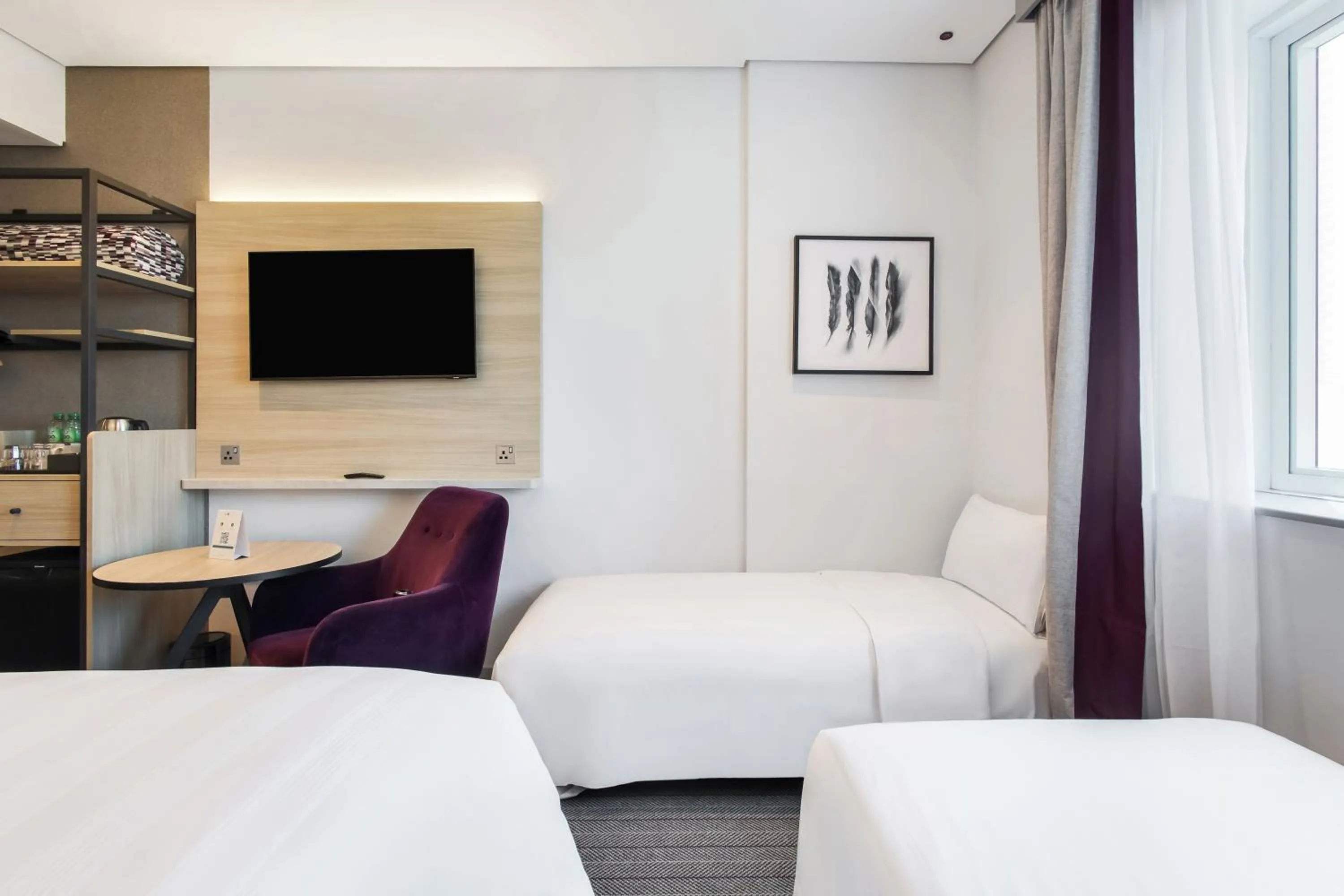 Bed in Premier Inn Dubai International Airport - An Emirates Group Company