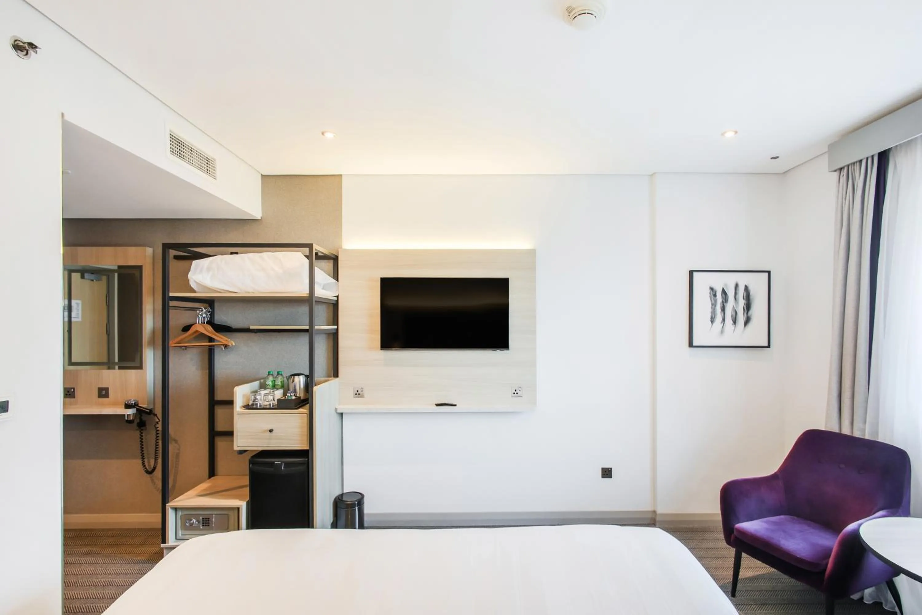 Bed in Premier Inn Dubai International Airport - An Emirates Group Company