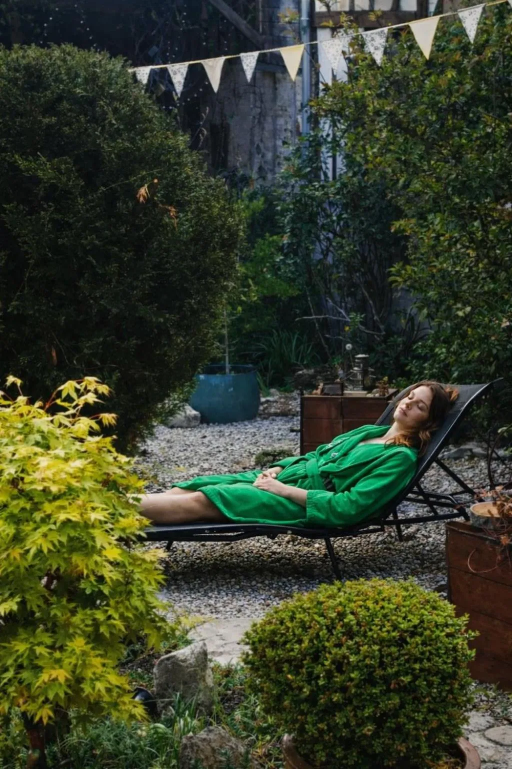 Garden in Au2 Maison d'Hôtes - Guest House Au2